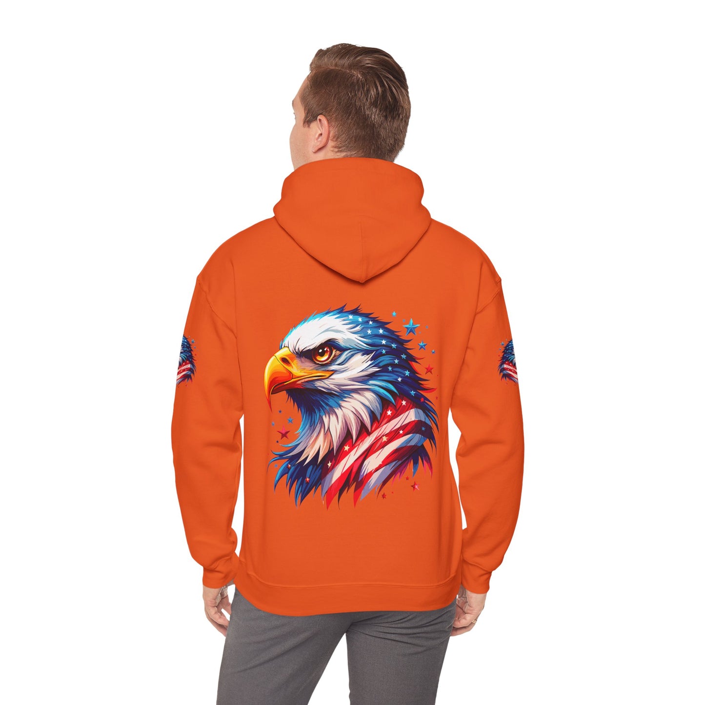 Princess Grace  American  Eagle Unisex Heavy Blend Hooded Sweatshirt