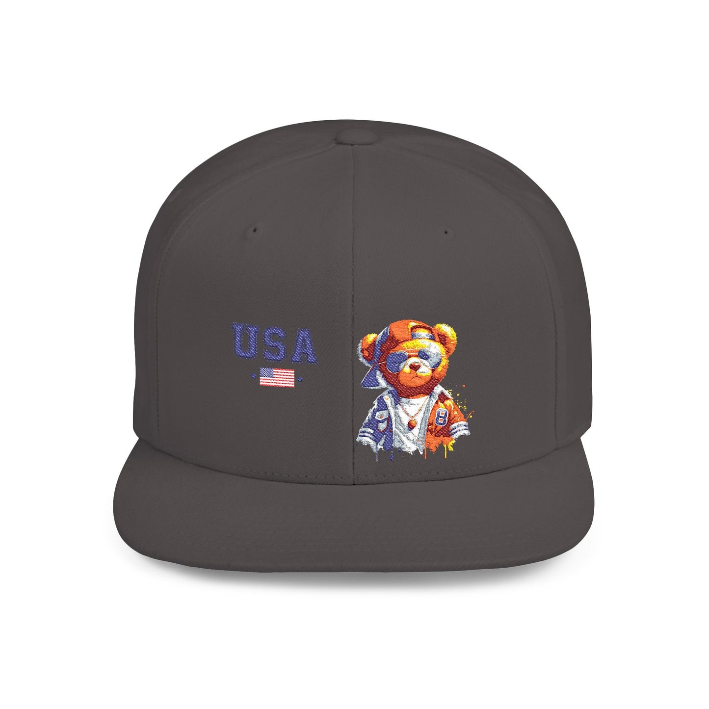 Princess Grace  TEAM USA  Flat Bill Snapback Hat