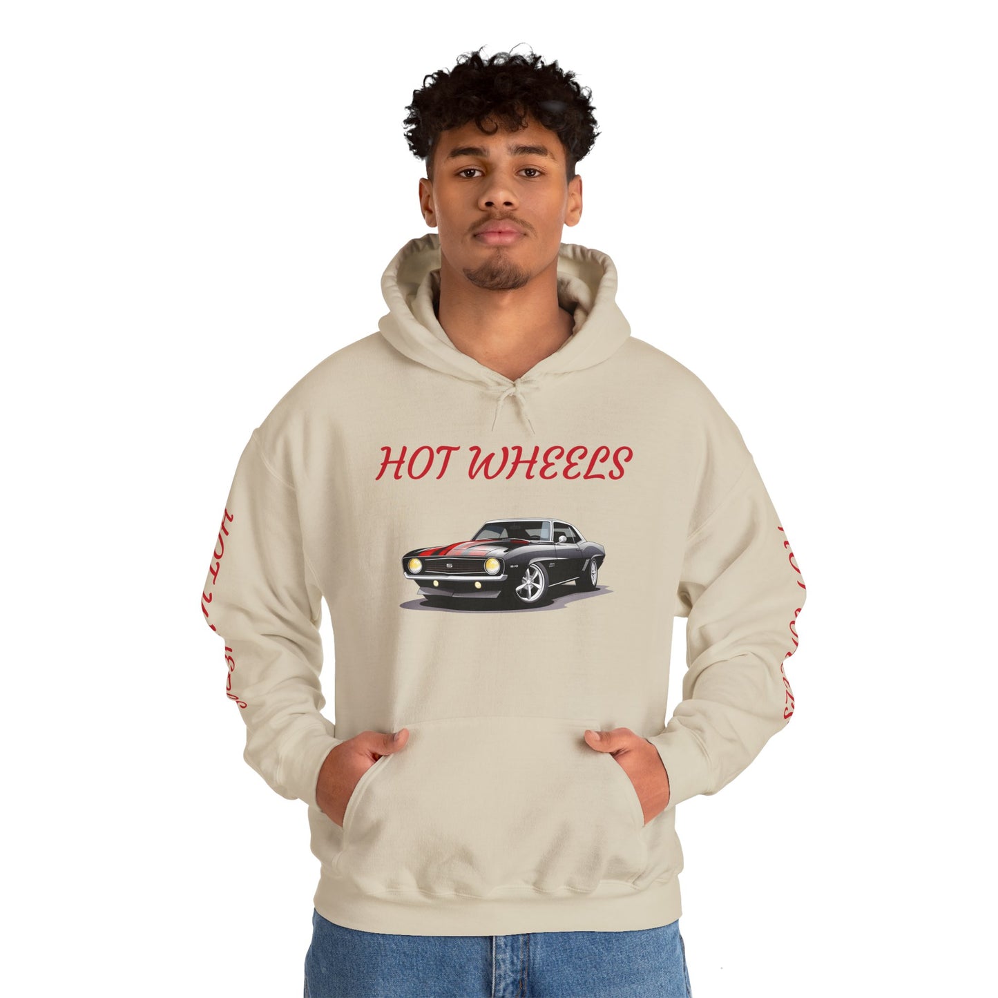 Princess Grace  Cool Hot Wheels Unisex Hoodie Retro Car Design for Auto Enthusiasts