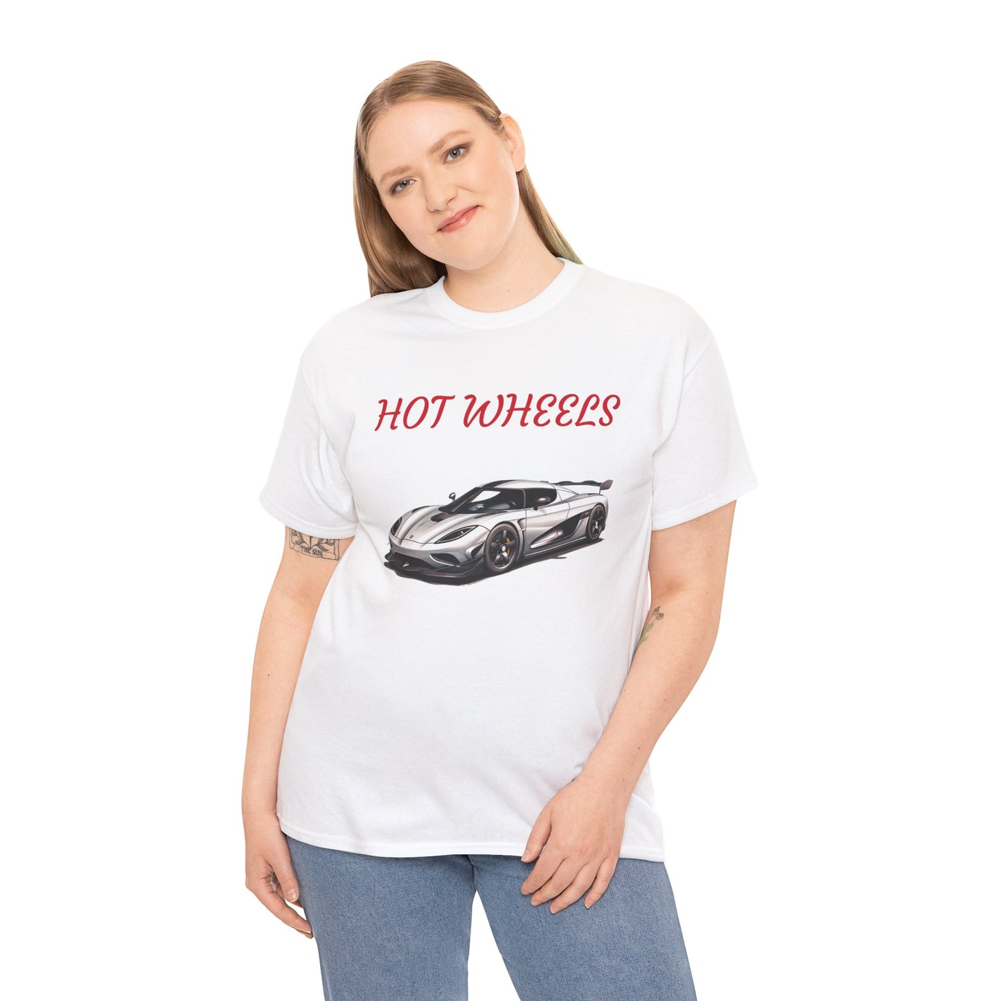 Princess Grace  Hot Wheels Unisex Heavy Cotton Tee Car Enthusiast Shirt