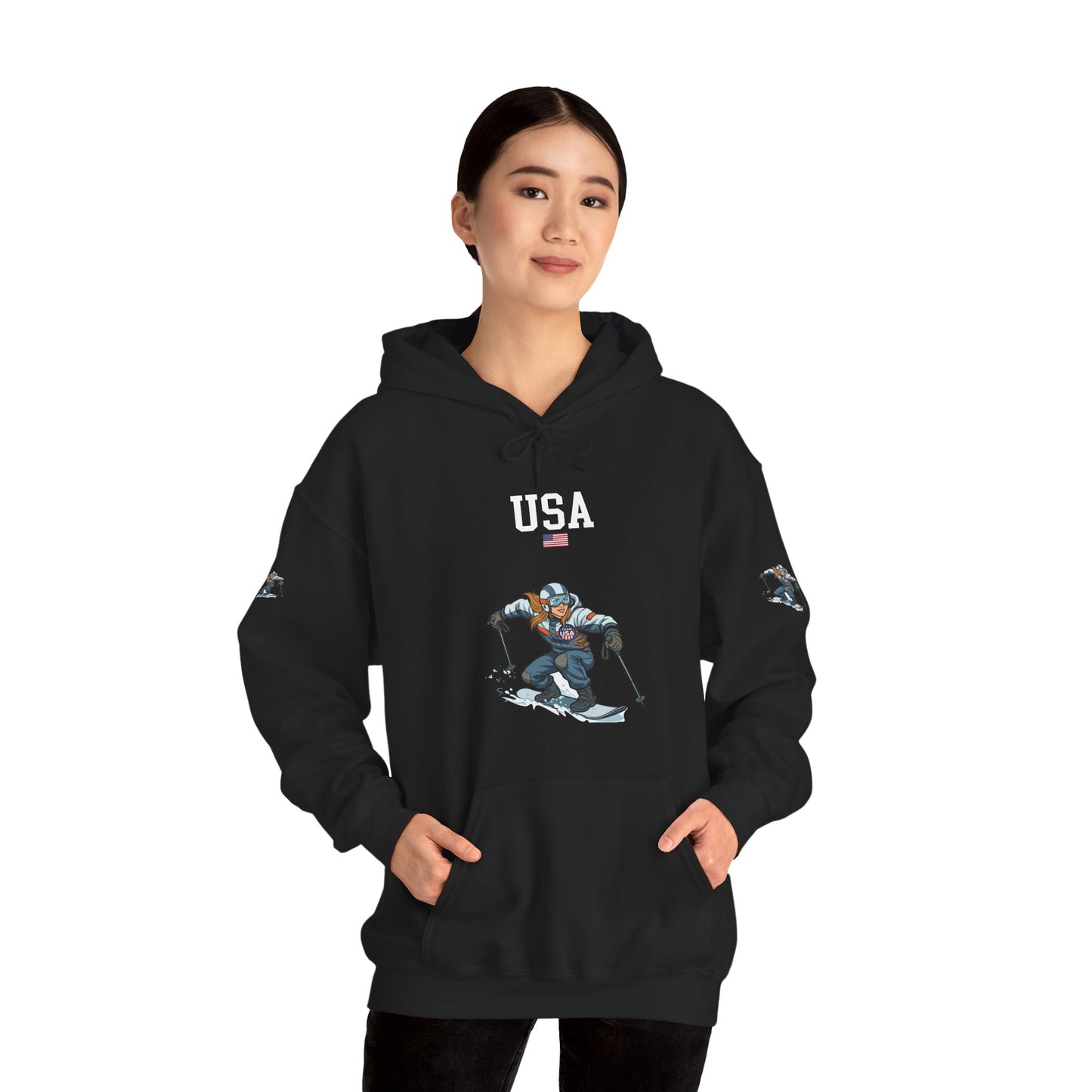 Princess Grace  TEAM USA  Unisex Heavy Blend  Hooded Sweatshirt