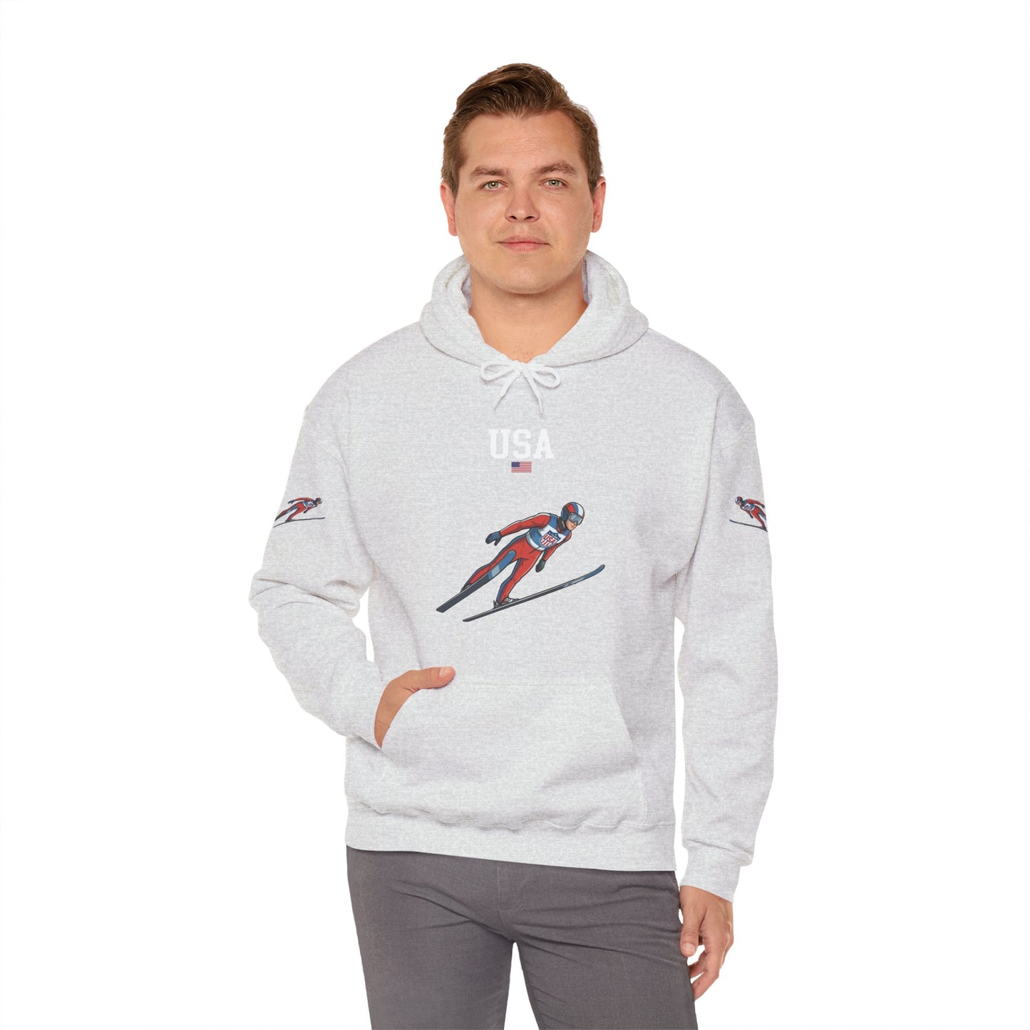Princess Grace  TEAM USA  Unisex Heavy Blend Hooded Sweatshirt