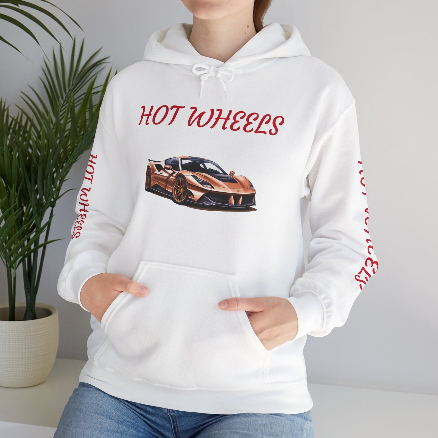 Princess Grace  Hot Wheels Unisex Heavy Blend Hooded Sweatshirt Vintage Car Design