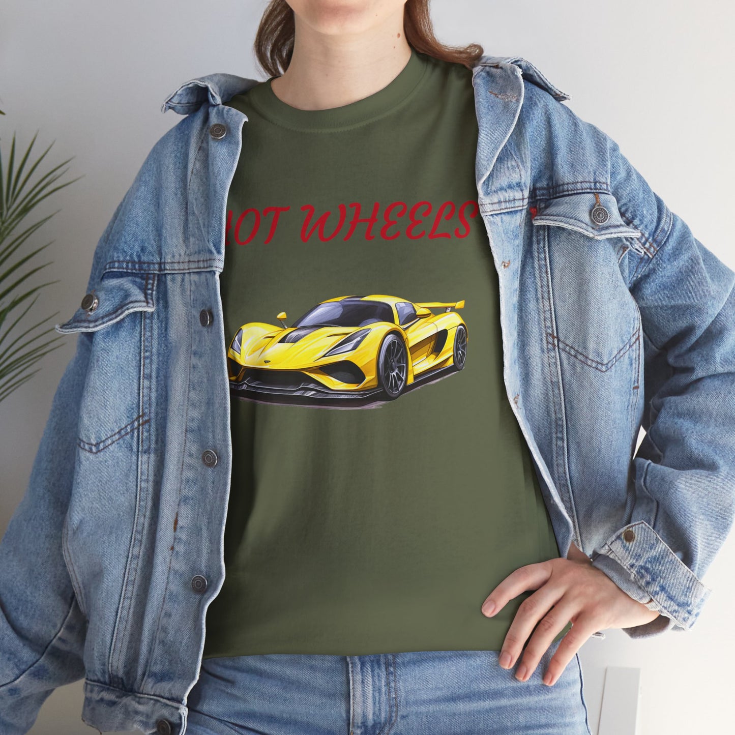 Princess Grace  Hot Wheels Unisex Heavy Cotton Tee Perfect for Car Enthusiasts