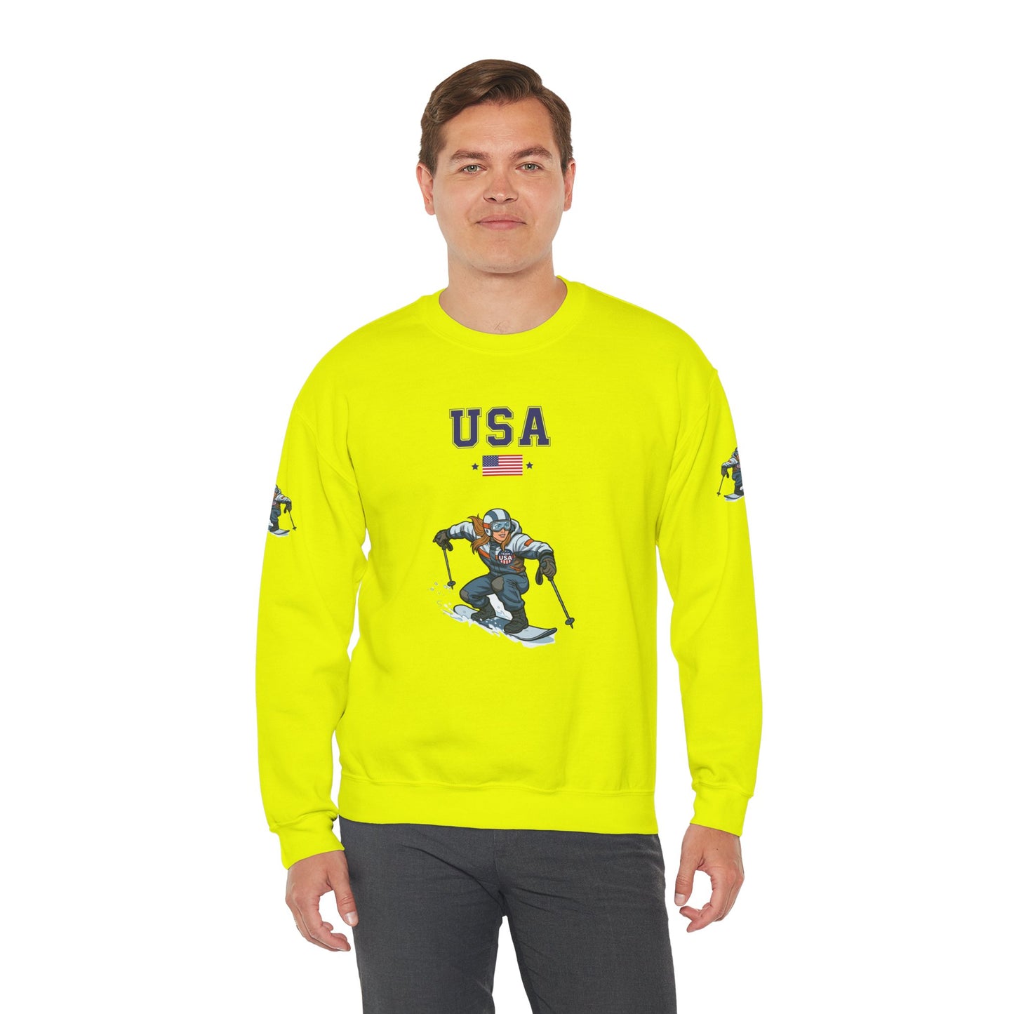 Princess Grace  TEAM USA  Unisex Heavy Blend  Crewneck Sweatshirt