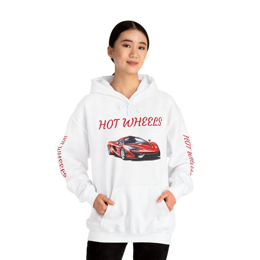 Princess Grace  Hot Wheels Unisex Heavy Blend Hooded Sweatshirt Perfect for Car Enthusiasts