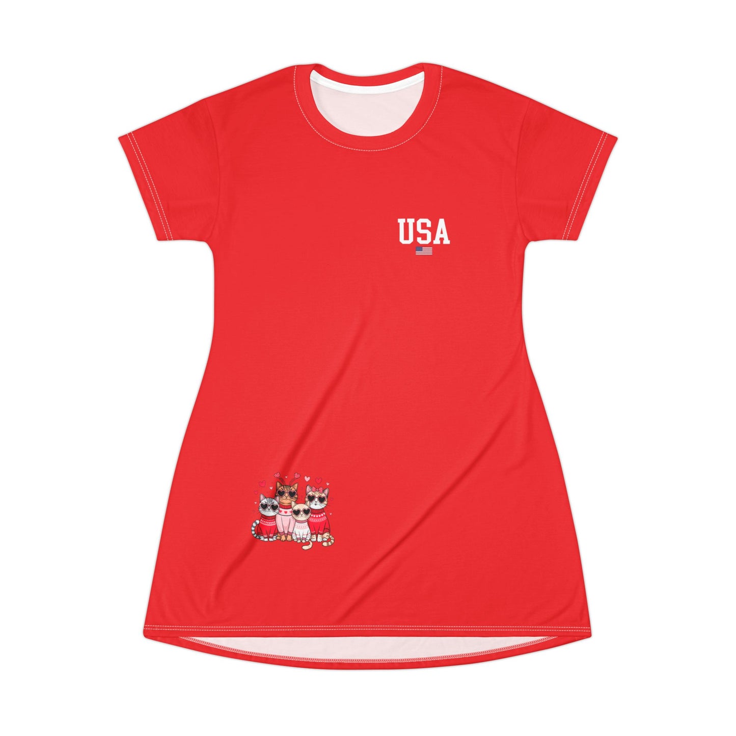 Princess Grace  TEAM USA  T-Shirt Dress