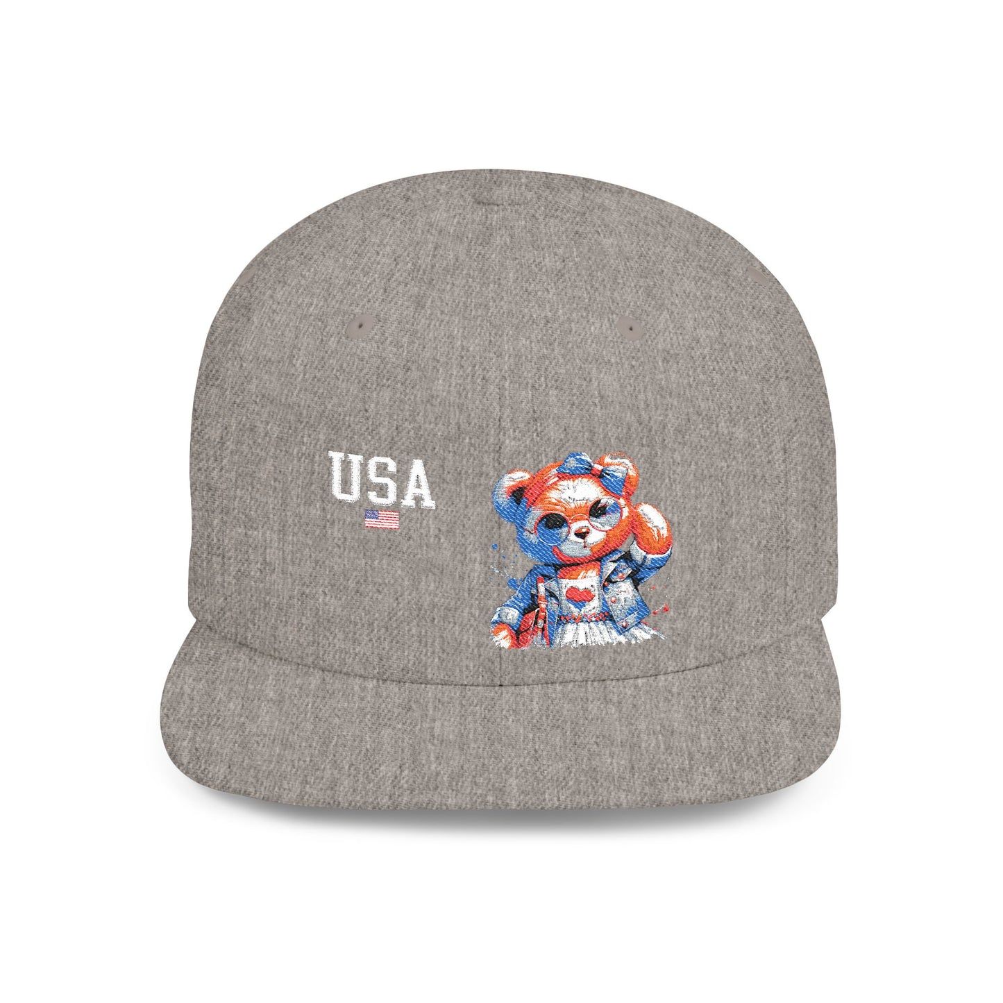 Princess Grace  TEAM USA  Flat Bill Snapback Hat