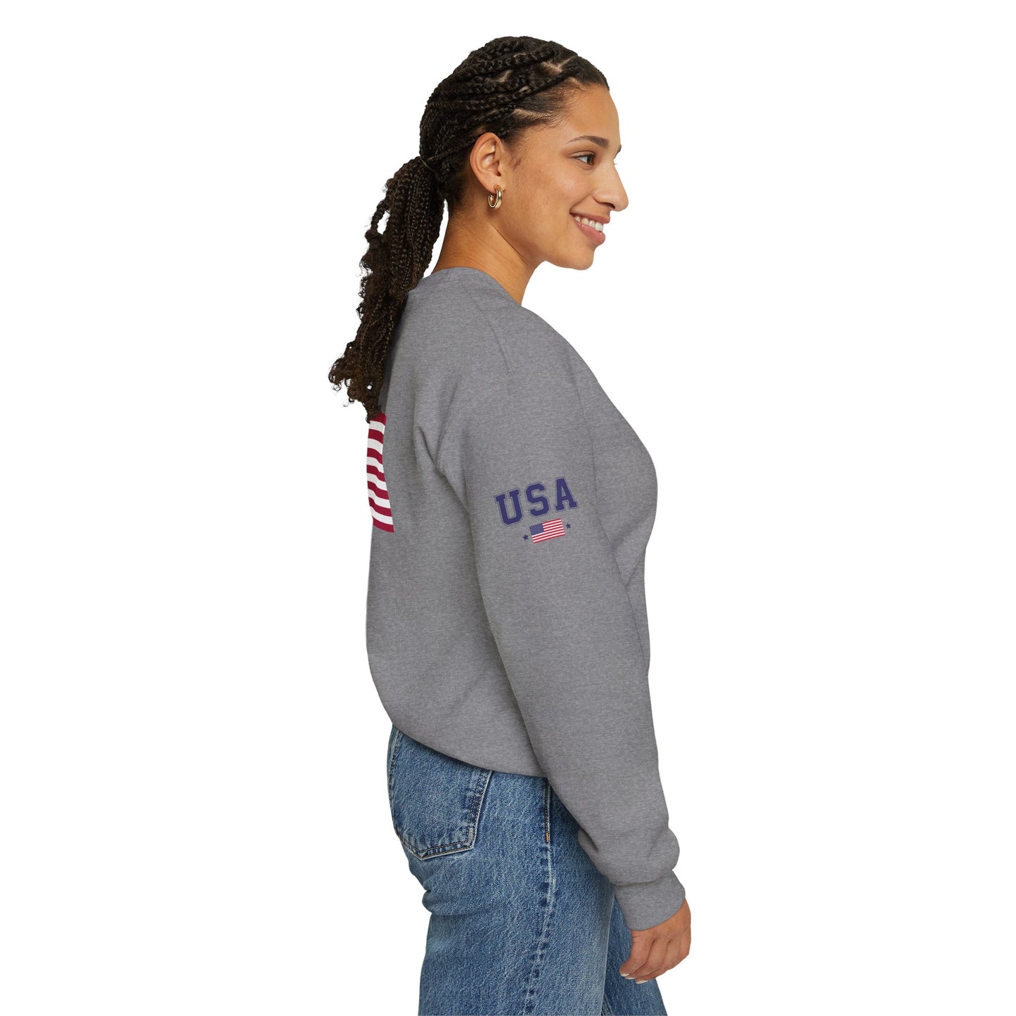 Princess Grace TEAM USA  Unisex Heavy Blend Crewneck Sweatshirt