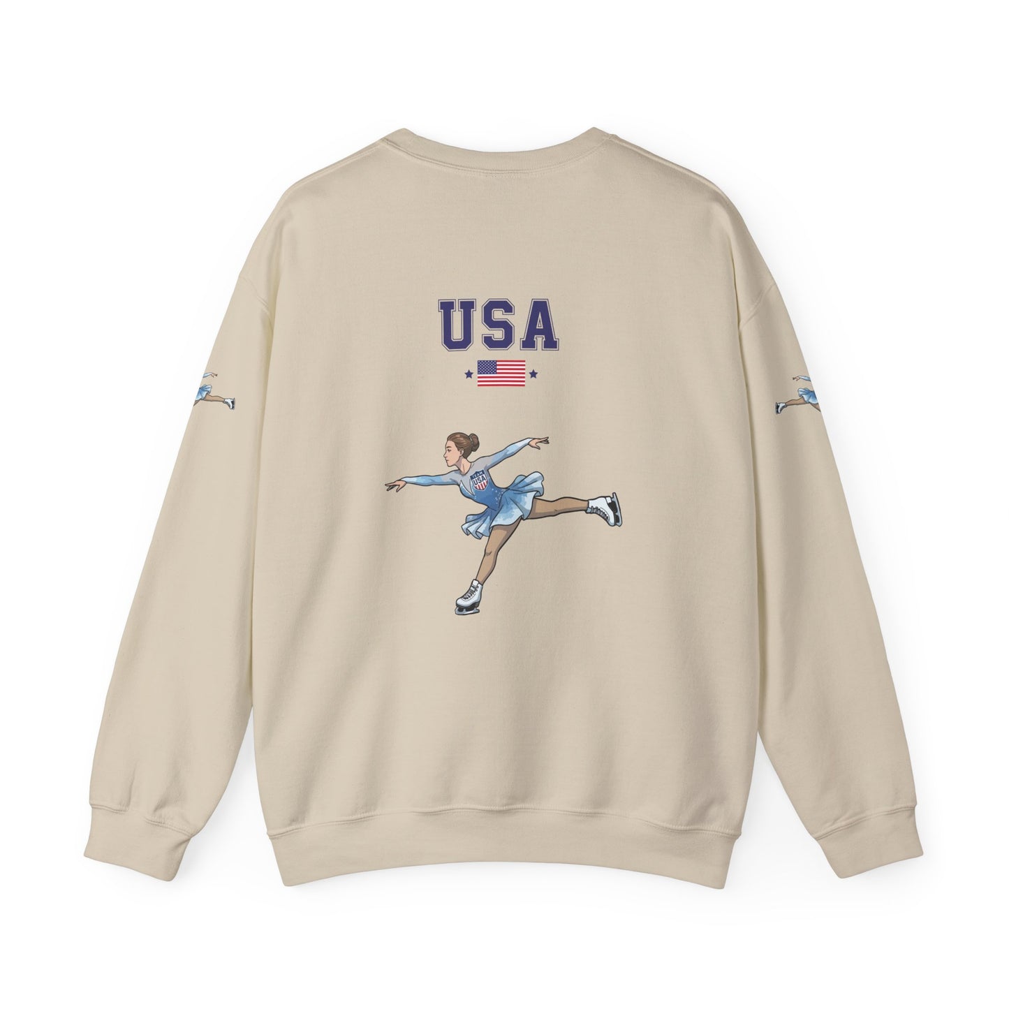 Princess Grace  TEAM USA  Unisex Heavy Blend  Crewneck Sweatshirt