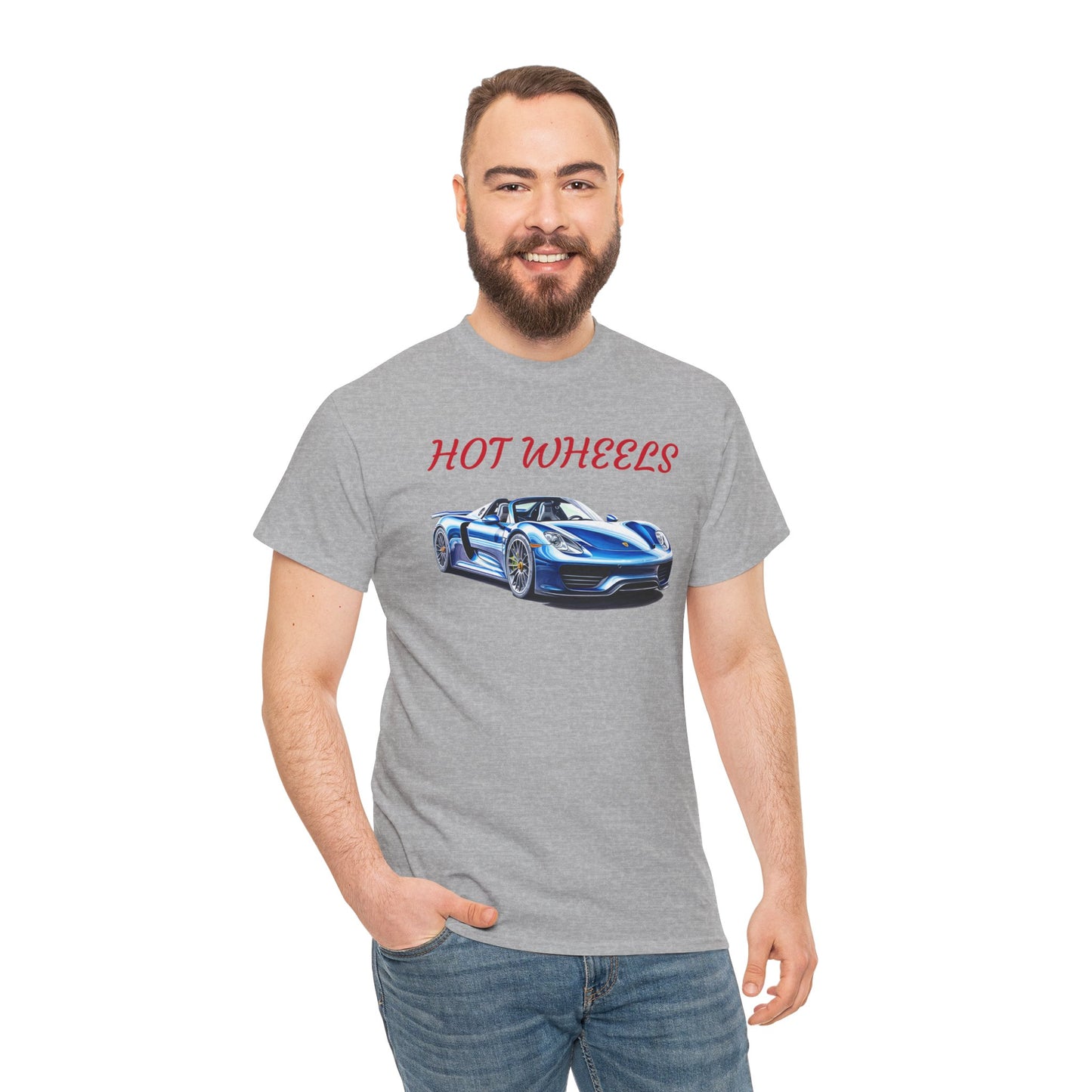 Princess Grace  Hot Wheels Unisex Heavy Cotton Tee Perfect Gift for Car Enthusiasts