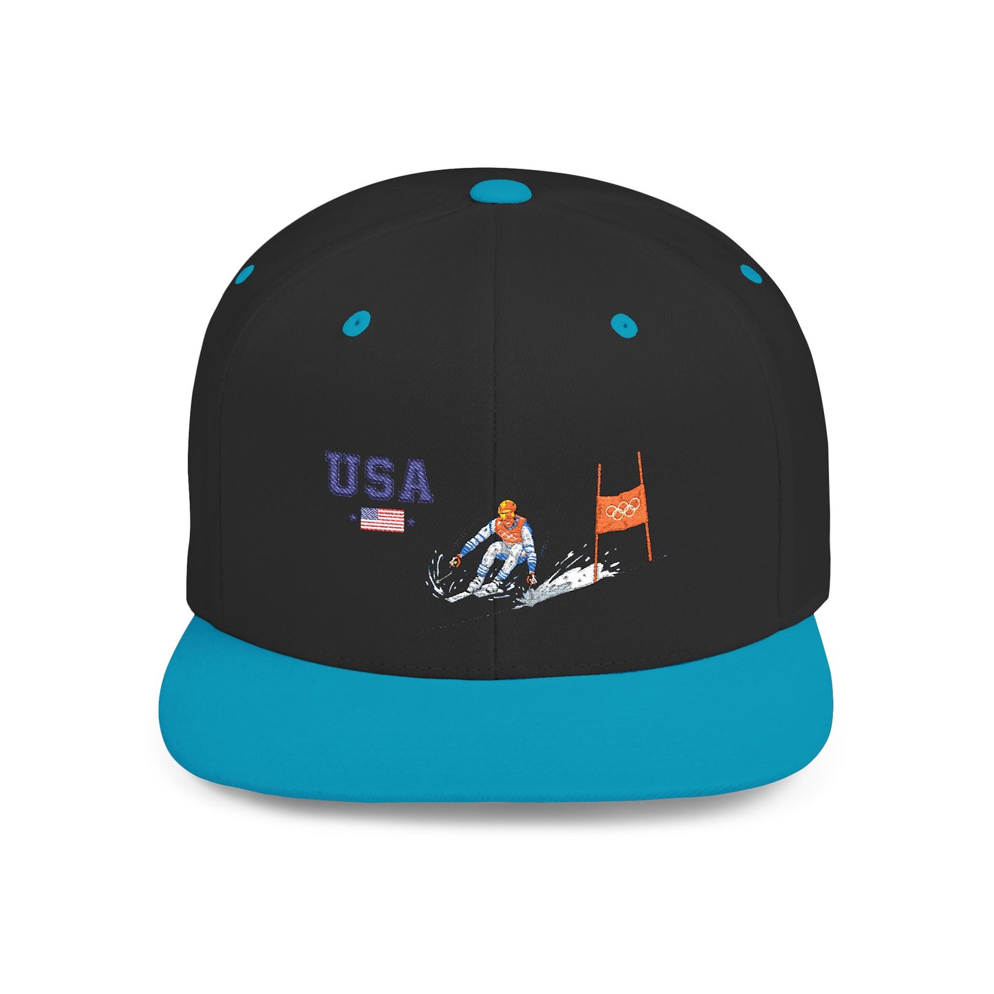 Princess Grace  TEAM USA  Flat Bill Snapback Hat