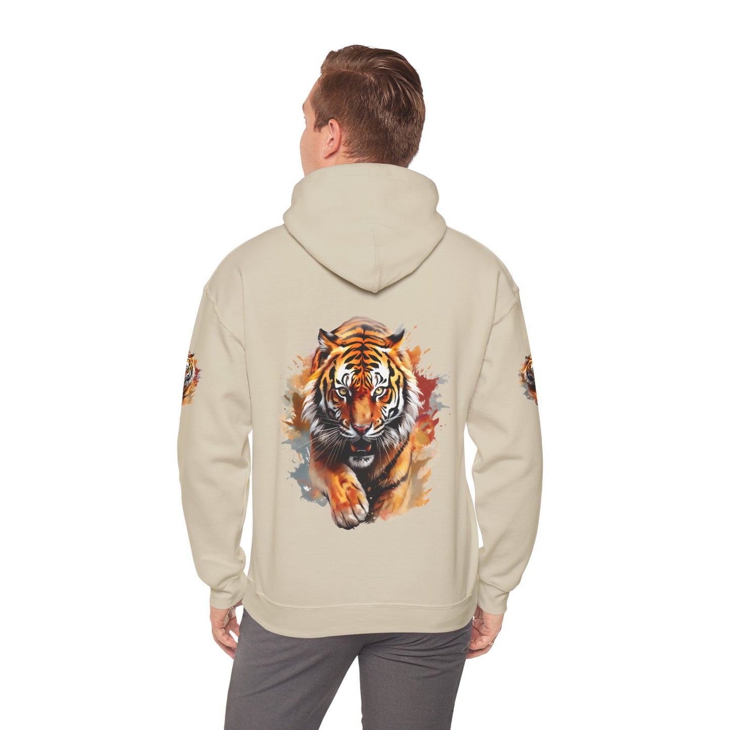 Princess Grace  Survive Tiger Unisex Heavy Blend Hoodie Fierce & Inspirational Sweatshirt