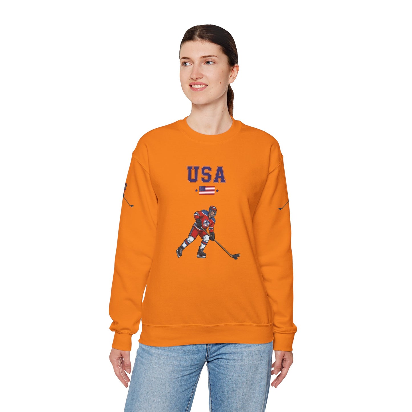 Princess Grace  TEAM USA  Unisex Heavy Blend  Crewneck Sweatshirt