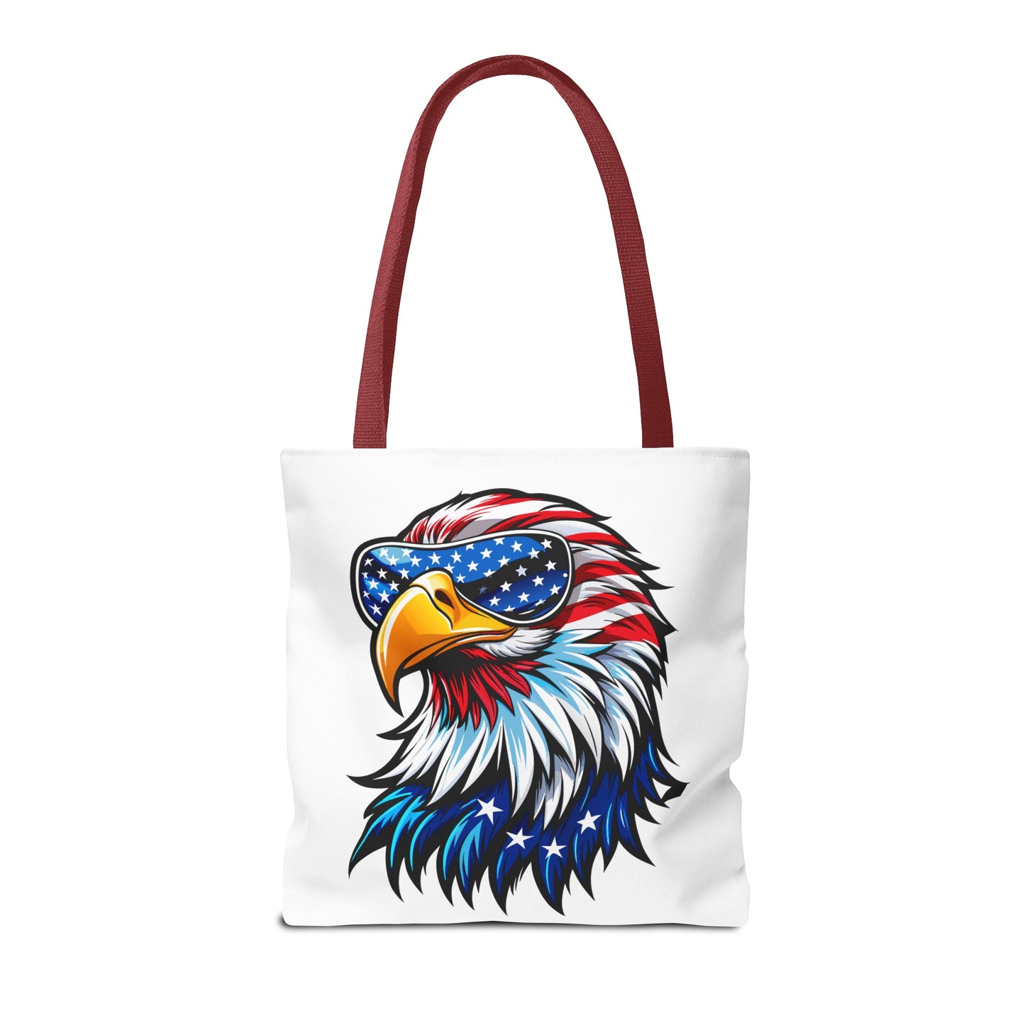 Princess Grace  Patriotic Eagle Tote Bag  Cool American Eagle Design for Fourth of July & Everyday Use