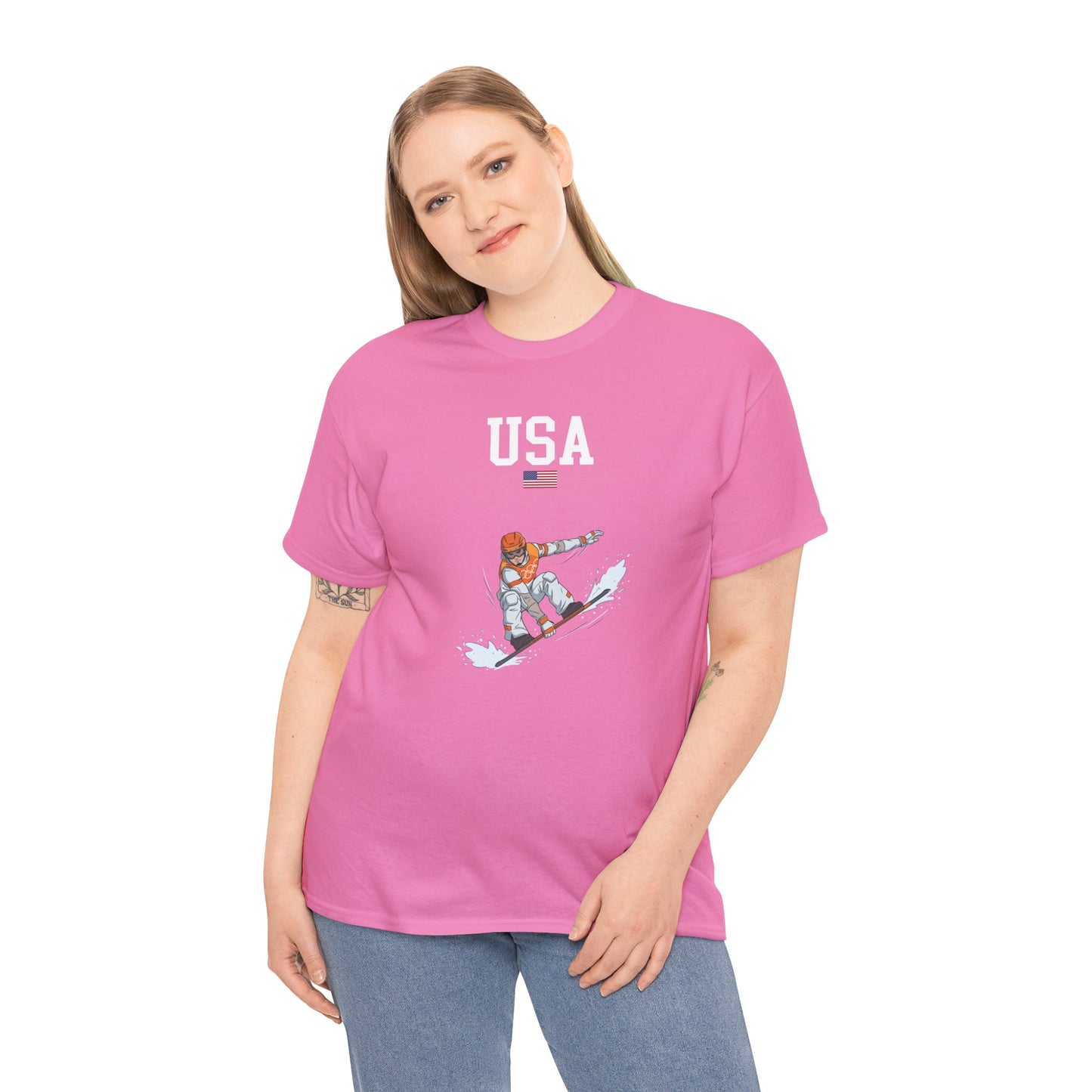 Princess Grace  TEAM USA  Unisex Heavy Cotton Tee