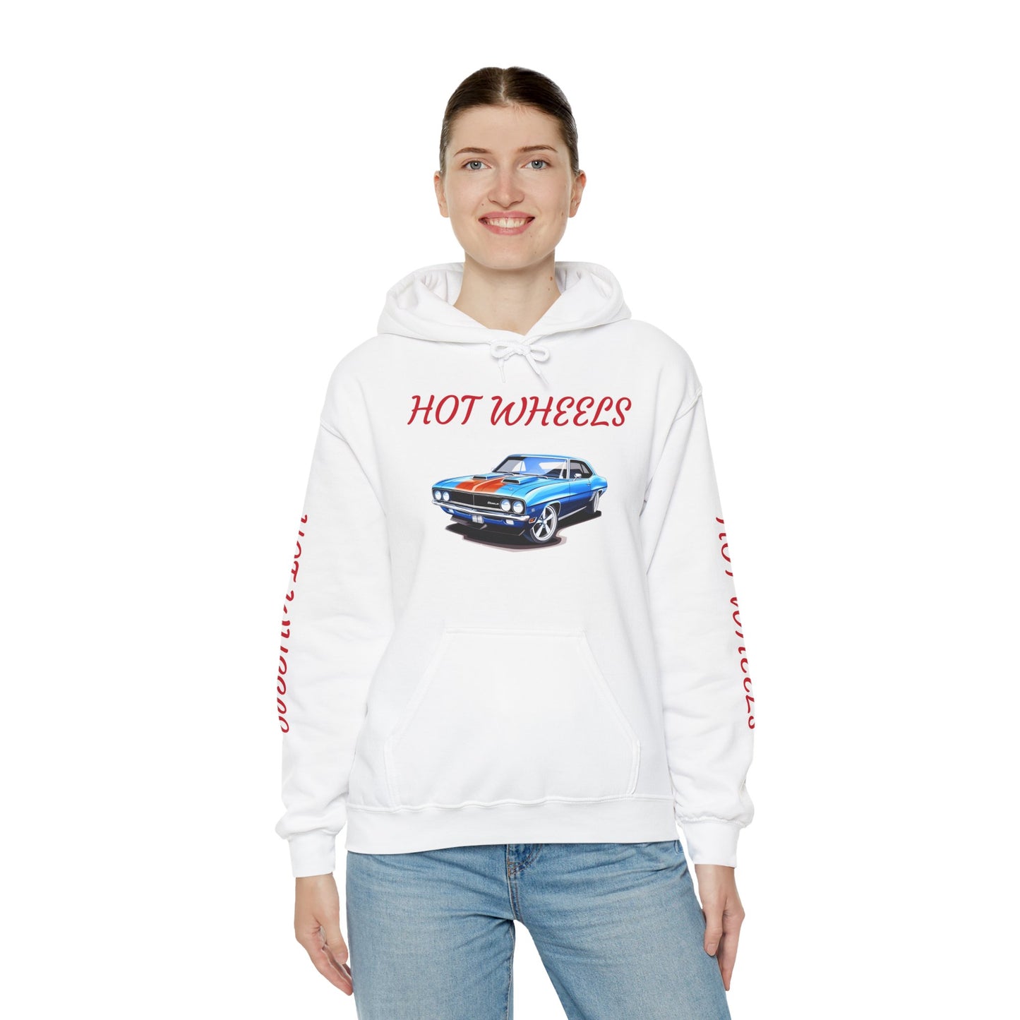 Princess Grace  Hot Wheels Unisex Heavy Blend Hooded Sweatshirt Classic Car Enthusiast Gift