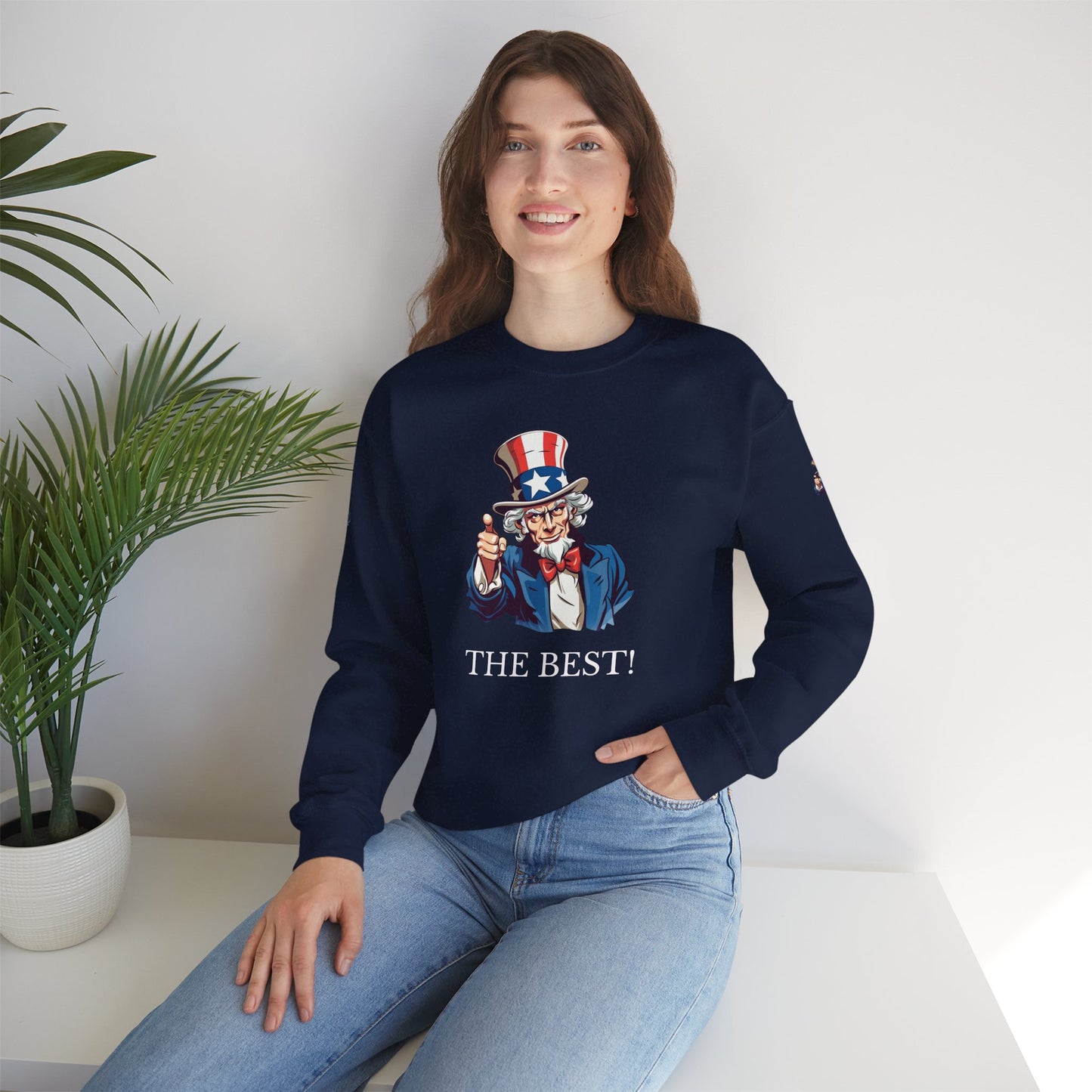 Princess Grace TEAM USA  Unisex Heavy Blend Crewneck Sweatshirt