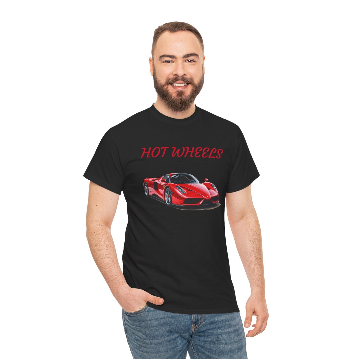 Princess Grace  Hot Wheels Unisex Heavy Cotton Tee Perfect for Car Enthusiasts