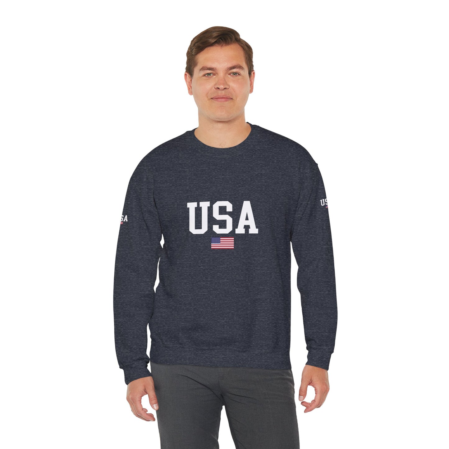 Princess Grace TEAM USA  Unisex Heavy Blend Crewneck Sweatshirt