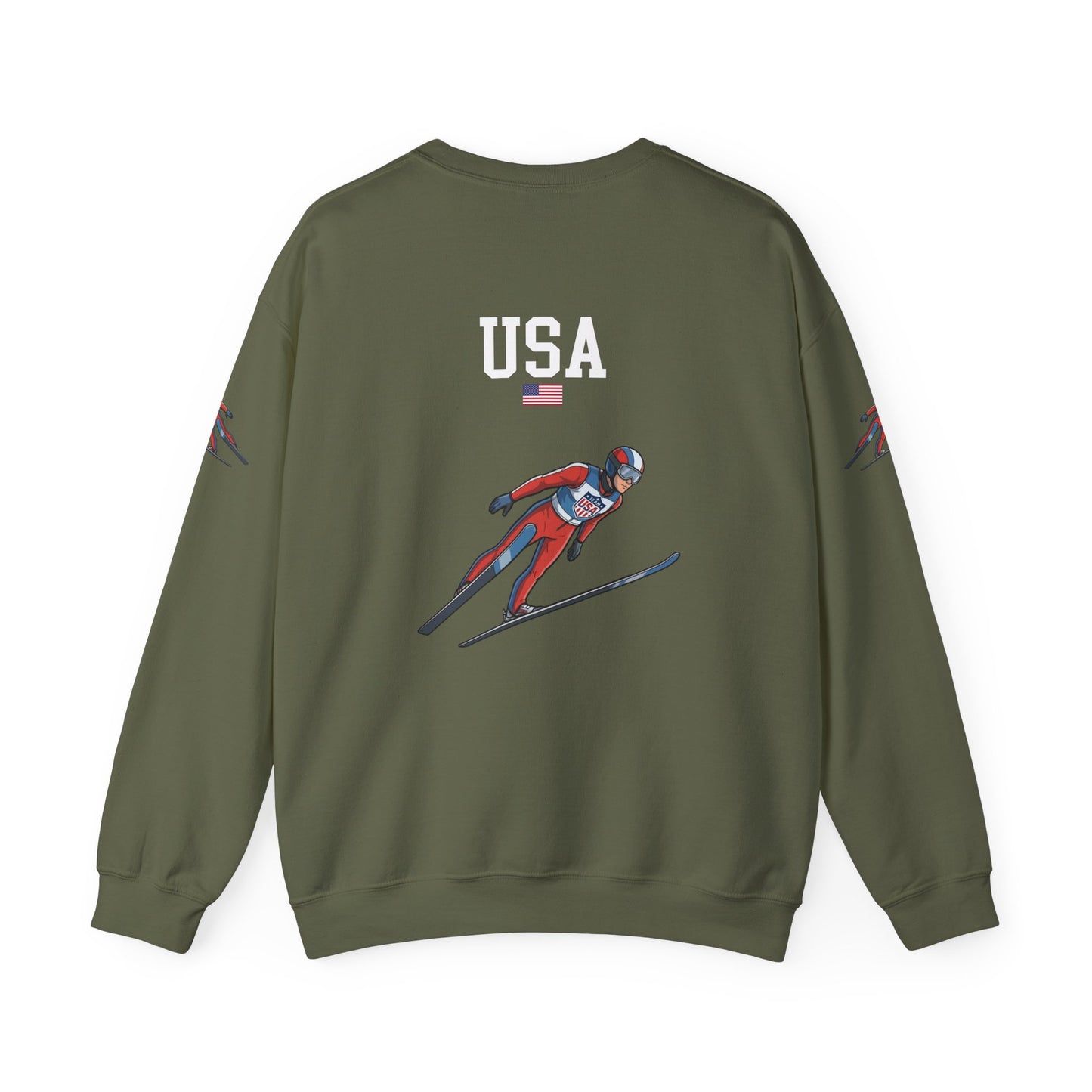 Princess Grace  TEAM USA  Unisex Heavy Blend  Crewneck Sweatshirt