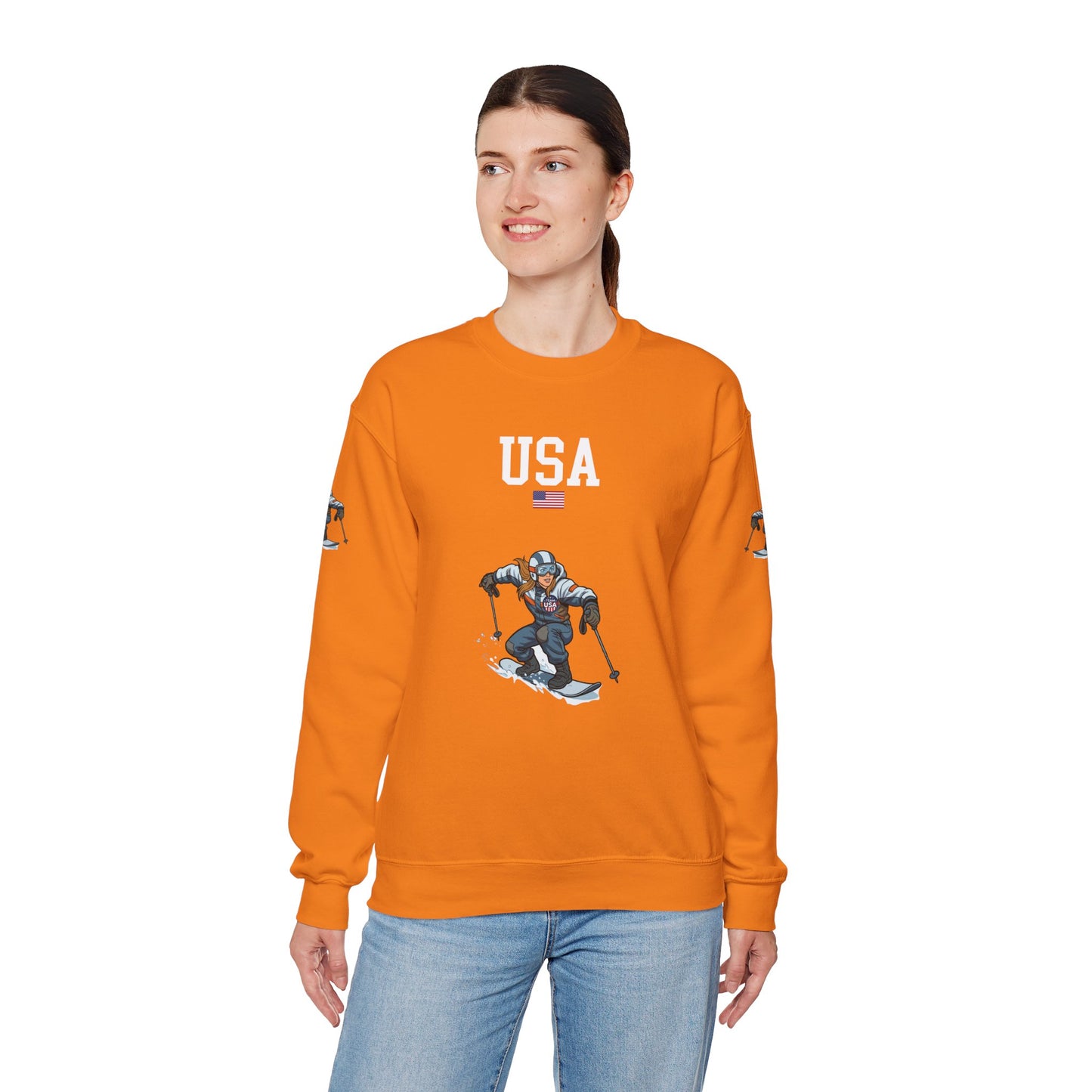 Princess Grace  TEAM USA  Unisex Heavy Blend Crewneck Sweatshirt