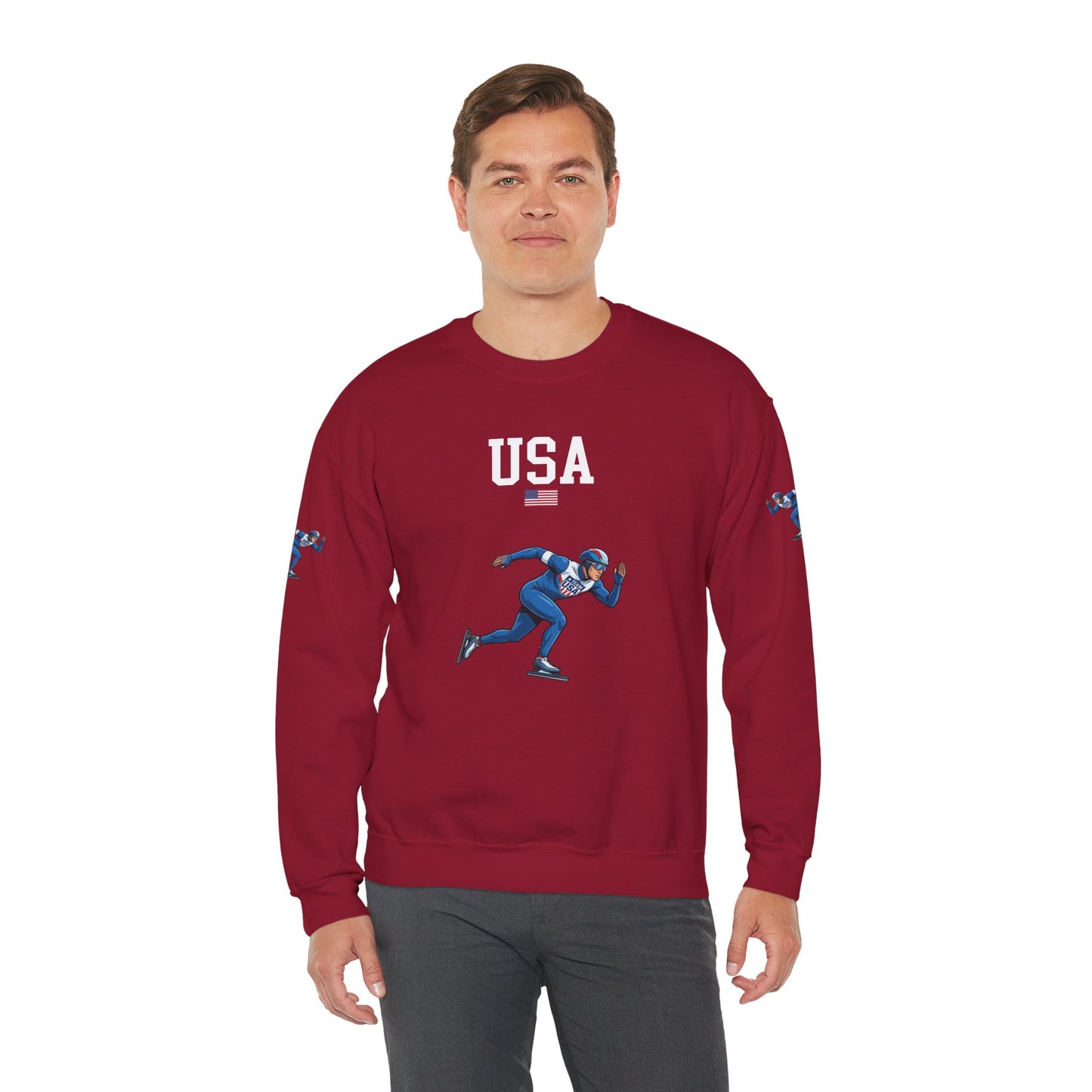 Princess Grace  TEAM USA  Unisex Heavy Blend  Crewneck Sweatshirt