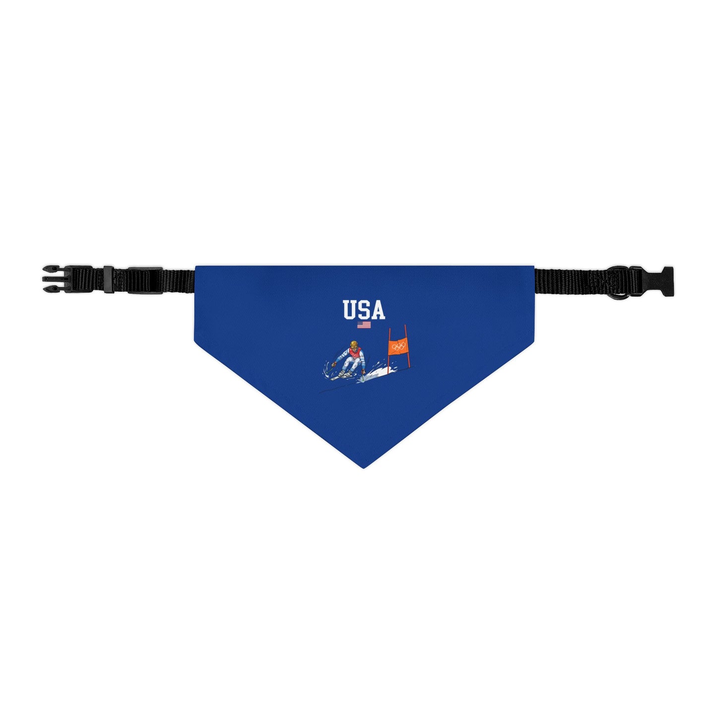Princess Grace  TEAM USA  Pet Bandana Collar
