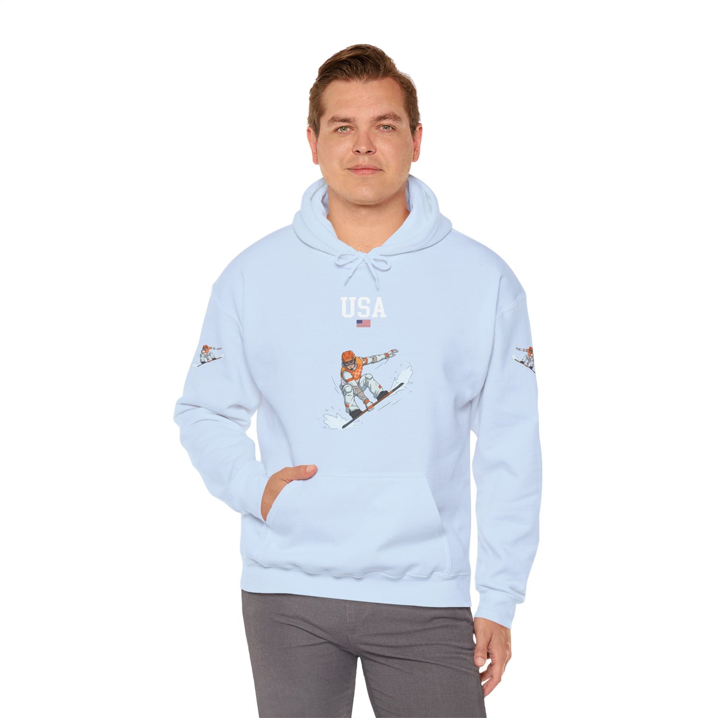 Princess Grace  TEAM USA  Unisex Heavy Blend  Hooded Sweatshirt