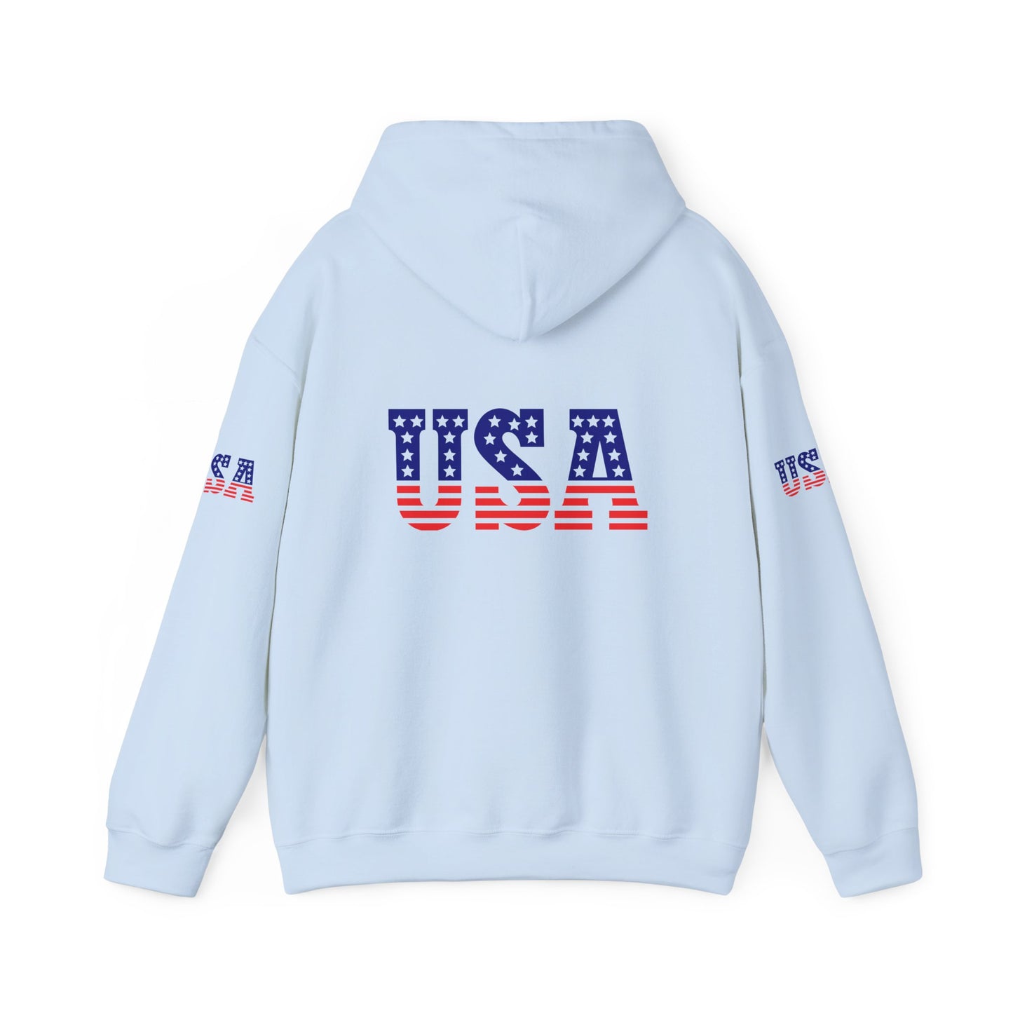 Princess Grace  TEAM USA  Unisex Heavy Blend  Hooded Sweatshirt  Patriotic Eagle Design