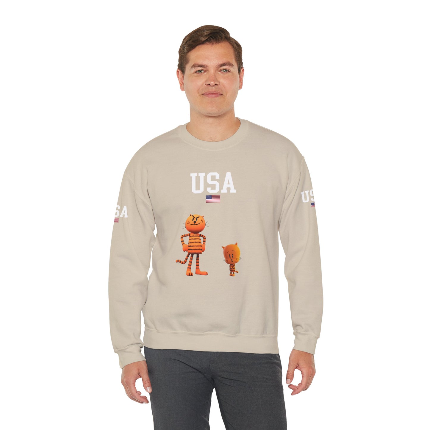 Princess Grace  TEAM USA  Unisex Heavy Blend  Crewneck Sweatshirt