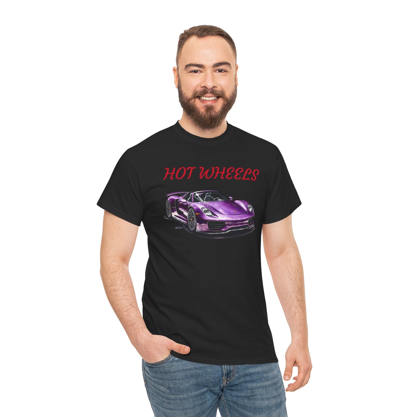 Princess Grace  Hot Wheels Unisex Heavy Cotton Tee Perfect for Car Enthusiasts