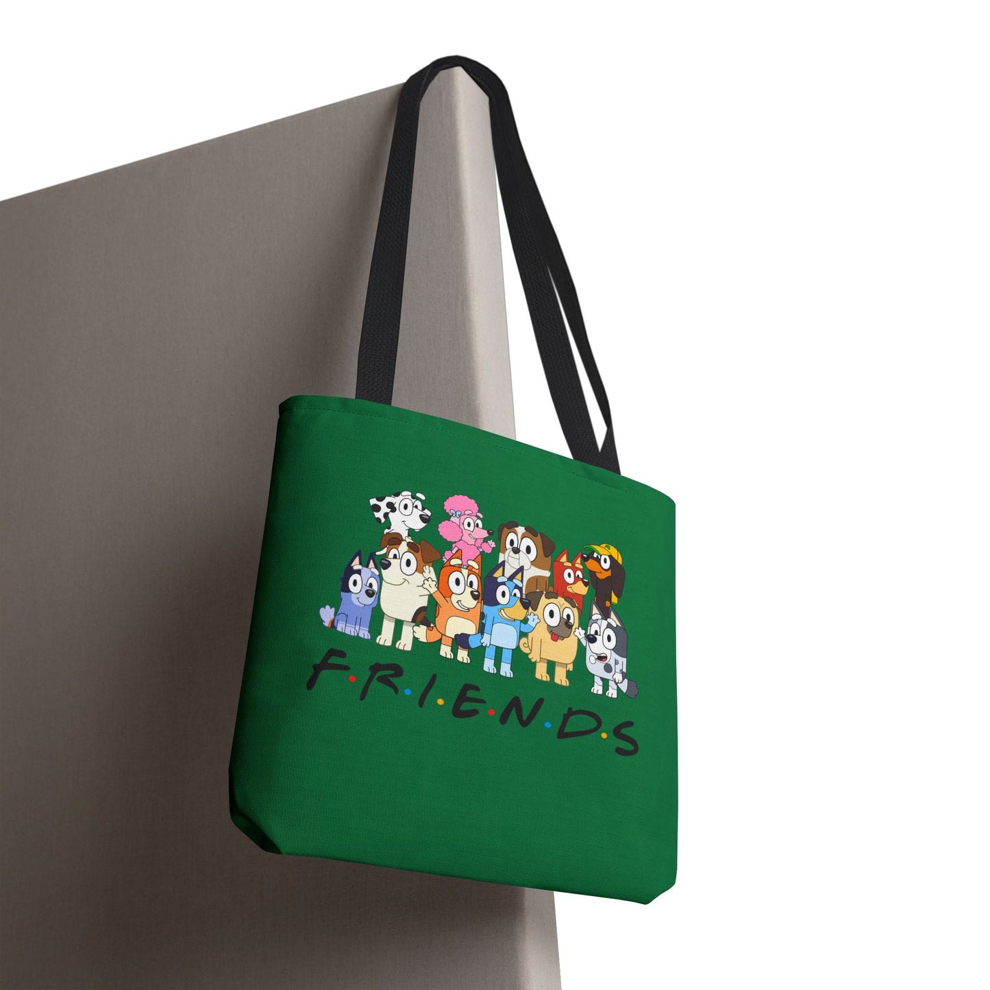 Princess Grace Bluey F.R.I.E.N.D.S. Cartoon Tote Bag Cute Animal Design for Friends and Fun Outings