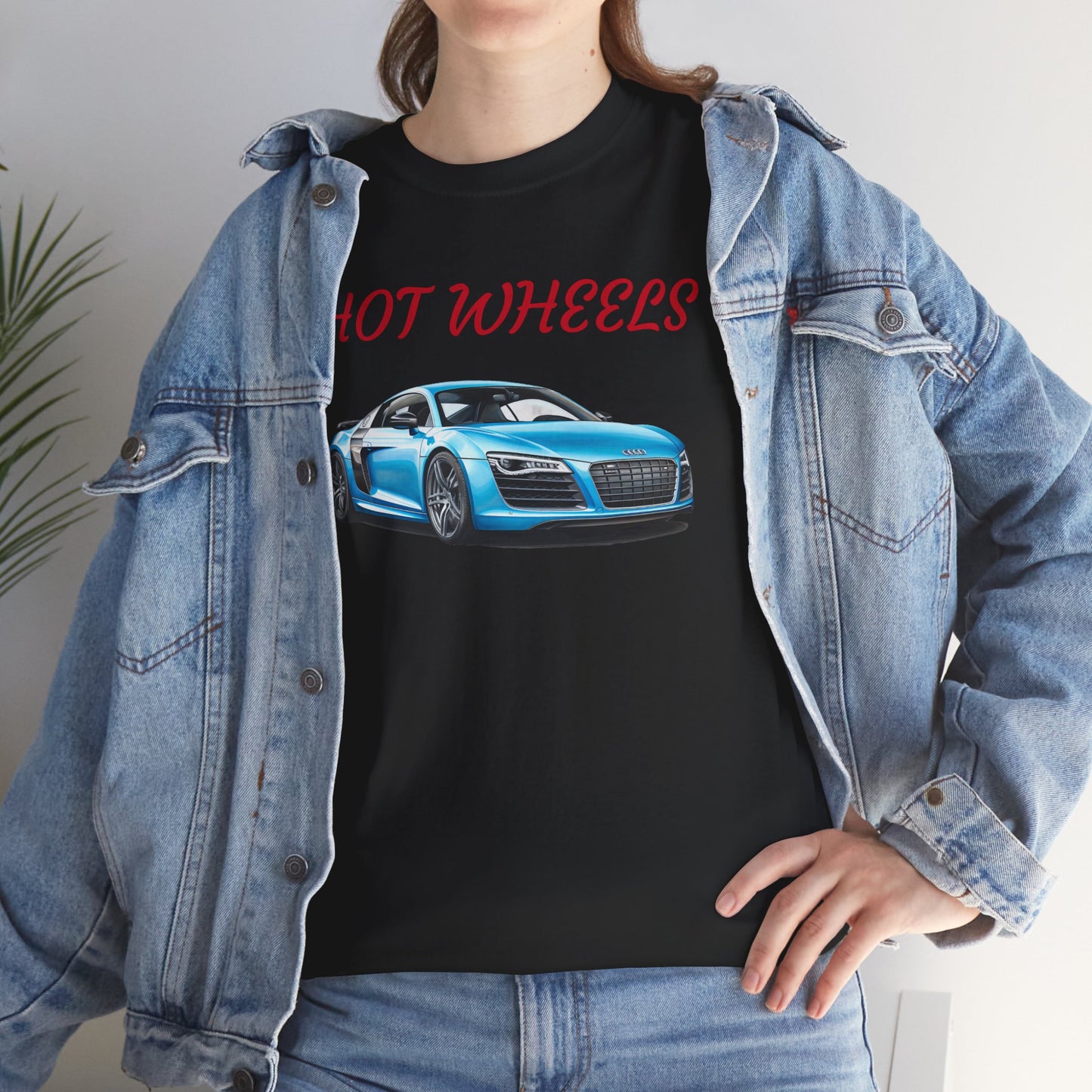 Princess Grace  Hot Wheels Unisex Heavy Cotton Tee Classic Car Graphic Shirt