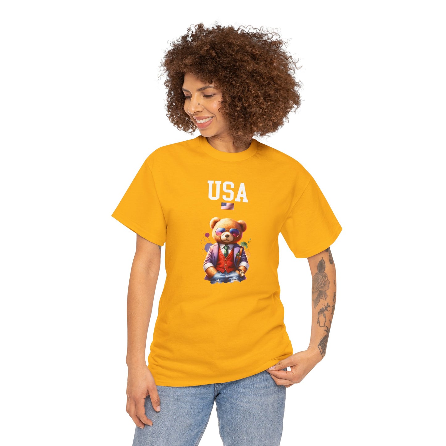 Princess Grace  TEAM USA  Unisex Heavy Cotton Tee
