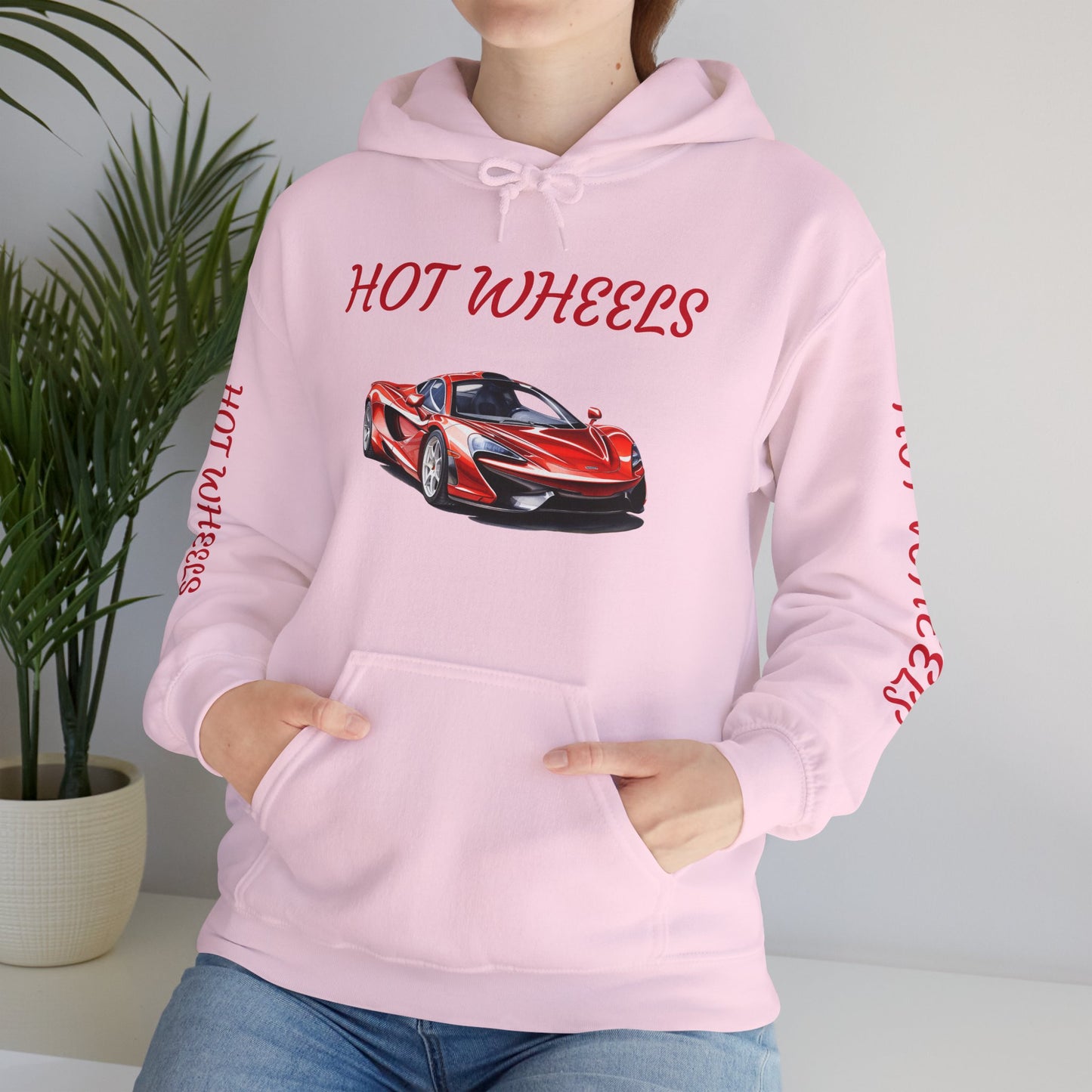 Princess Grace  Hot Wheels Unisex Heavy Blend Hooded Sweatshirt Perfect for Car Enthusiasts