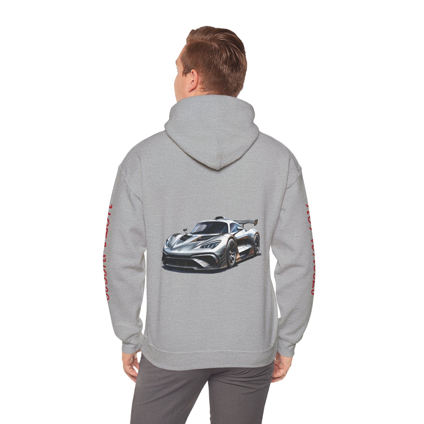 Princess Grace  Hot Wheels Unisex Hooded Sweatshirt Racing Inspired Comfort for Car Enthusiasts