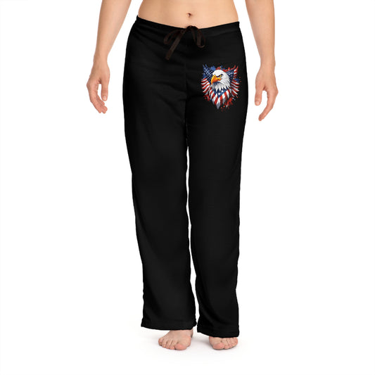 Princess Grace  Patriotic  Pajama Pants with Eagle Design
