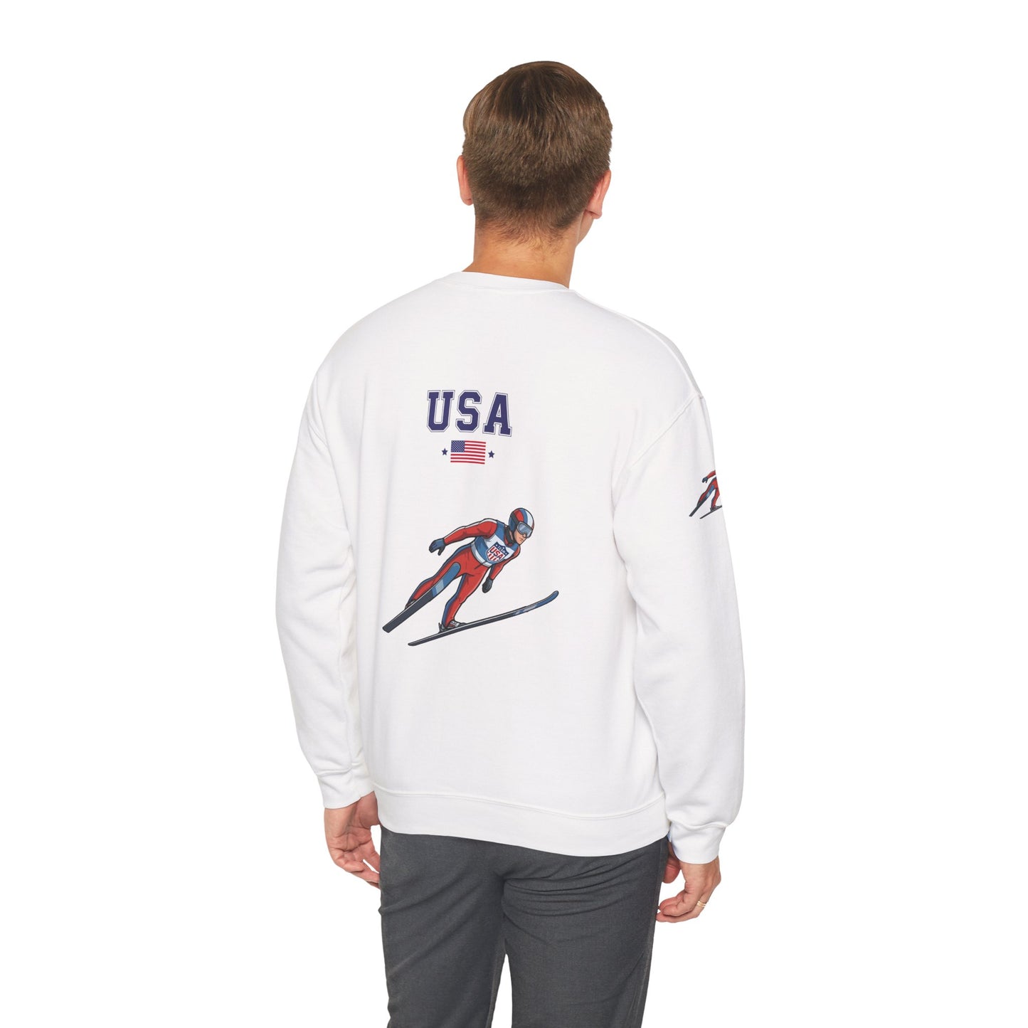 Princess Grace  TEAM USA  Unisex Heavy Blend  Crewneck Sweatshirt