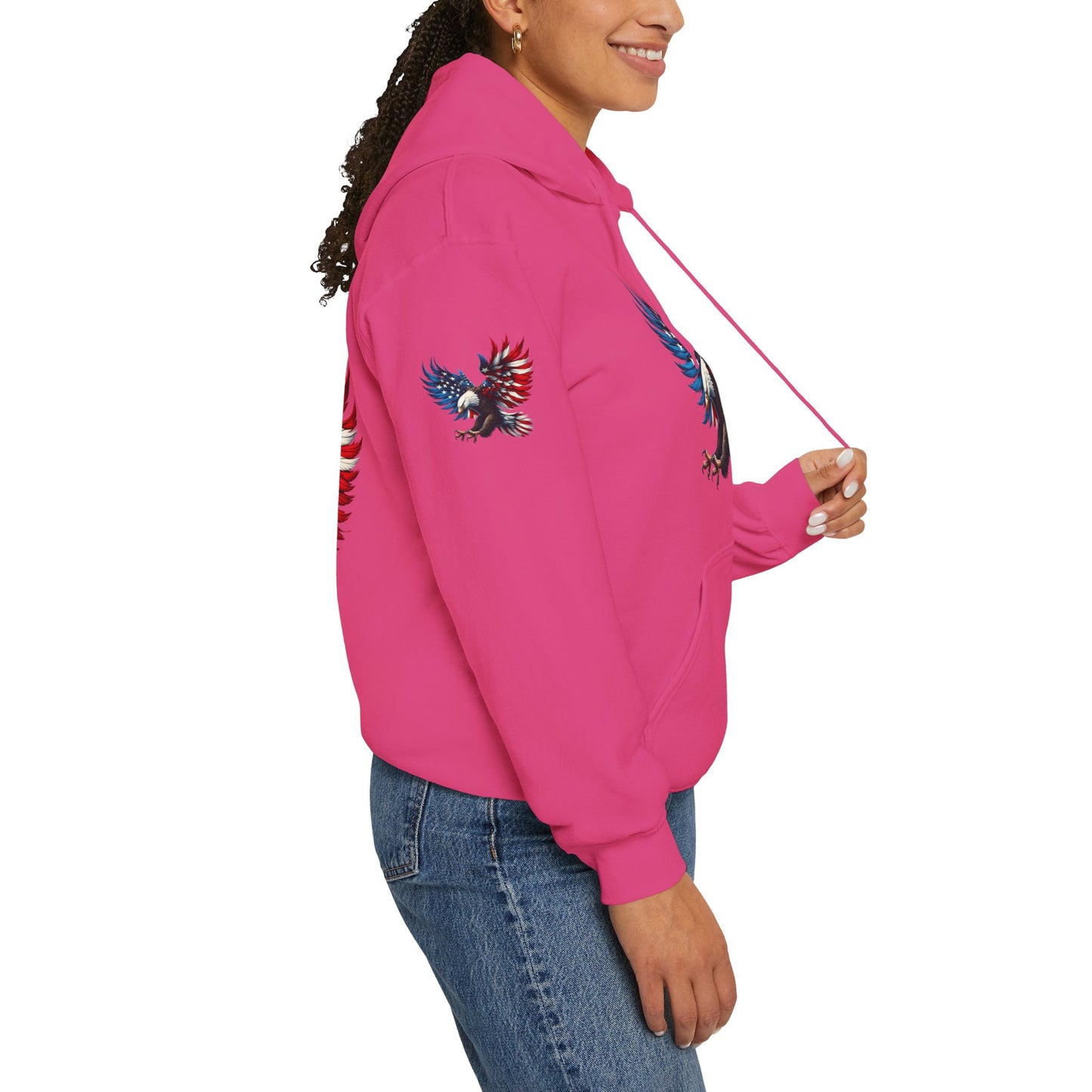 Princess Grace American Eagle Unisex Heavy Blend Hooded Sweatshirt