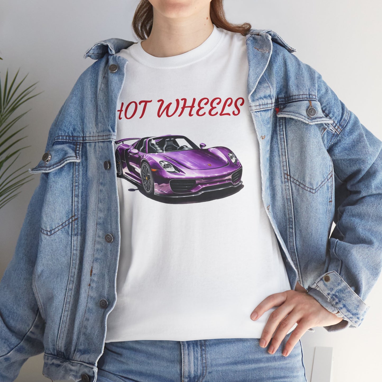 Princess Grace  Hot Wheels Unisex Heavy Cotton Tee Perfect for Car Enthusiasts