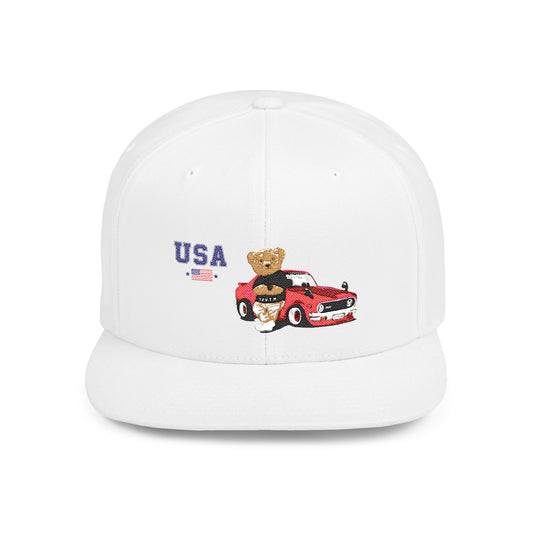 Princess Grace  TEAM USA  Flat Bill Snapback Hat