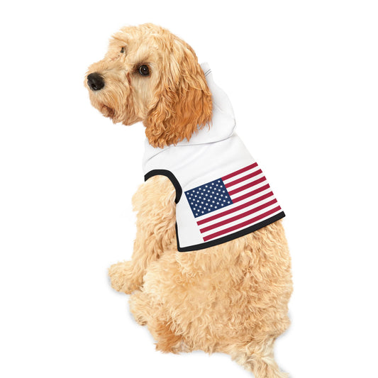 Princess Grace  Patriotic Pet Hoodie  Americana Style for Dogs