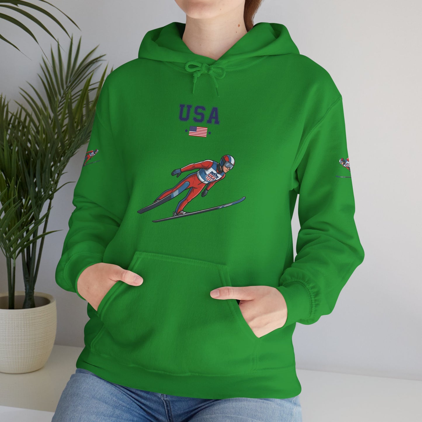 Princess Grace  TEAM USA  Unisex Heavy Blend Hooded Sweatshirt
