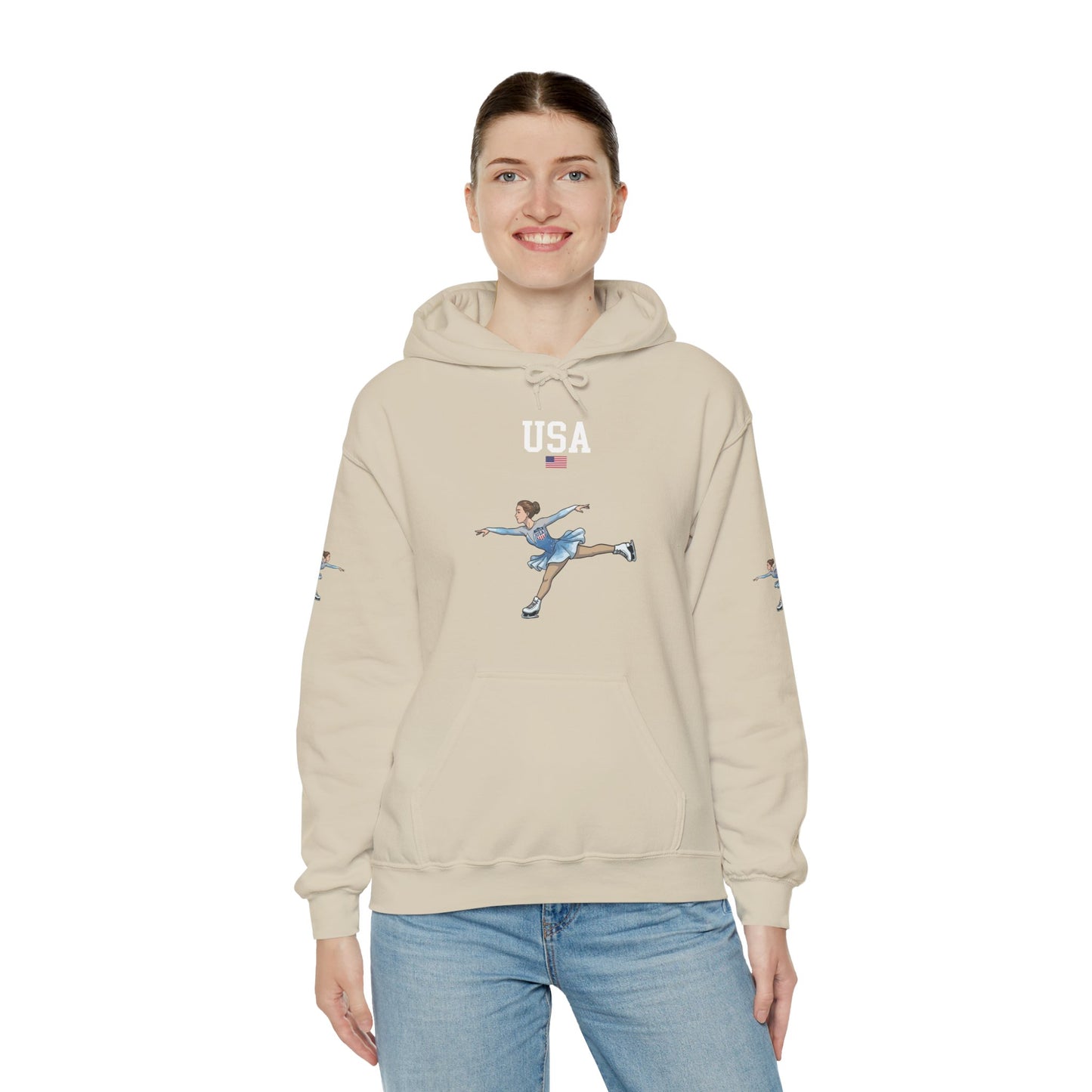 Princess Grace  TEAM USA  Unisex Heavy Blend Hooded Sweatshirt