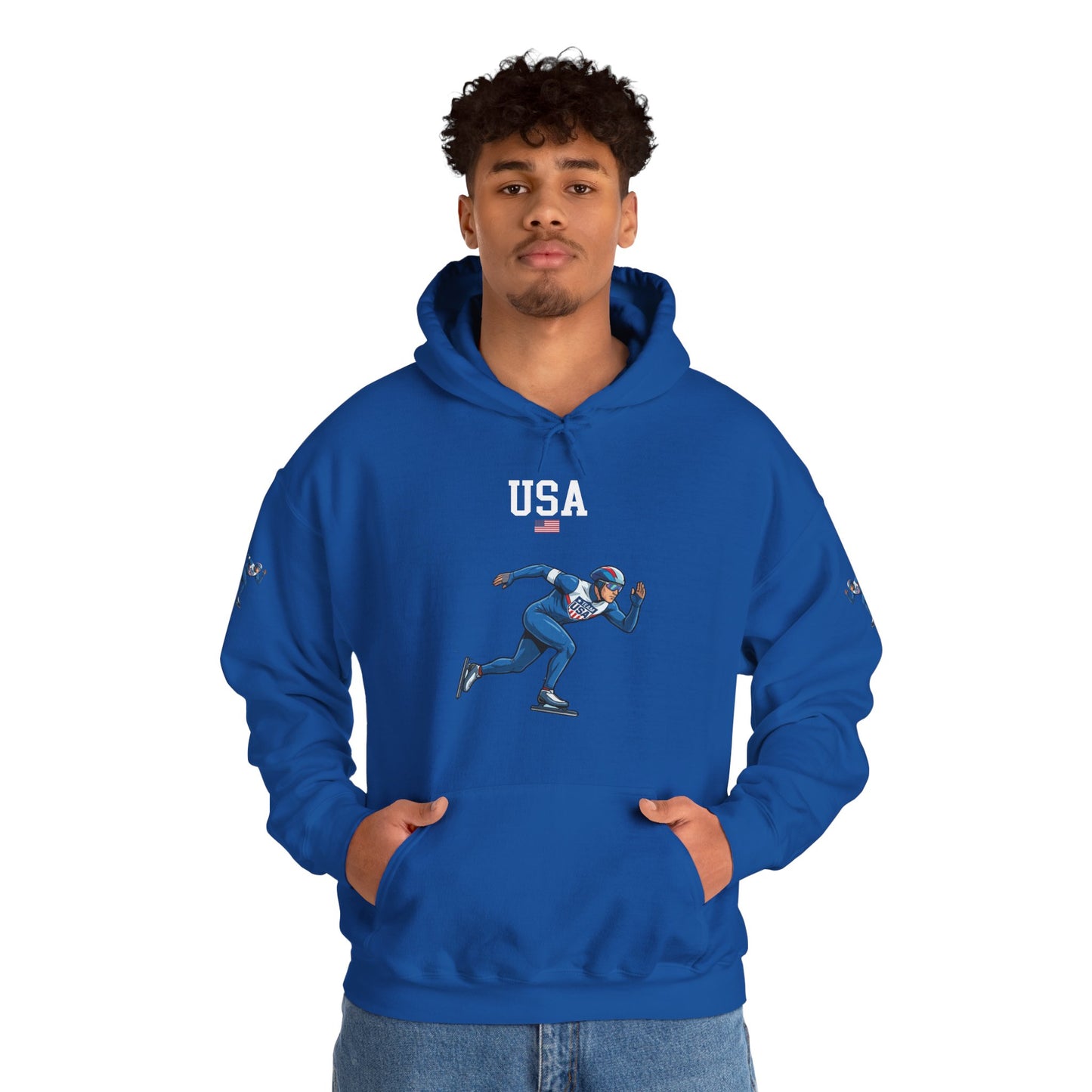 Princess Grace  TEAM USA  Unisex Heavy Blend Hooded Sweatshirt