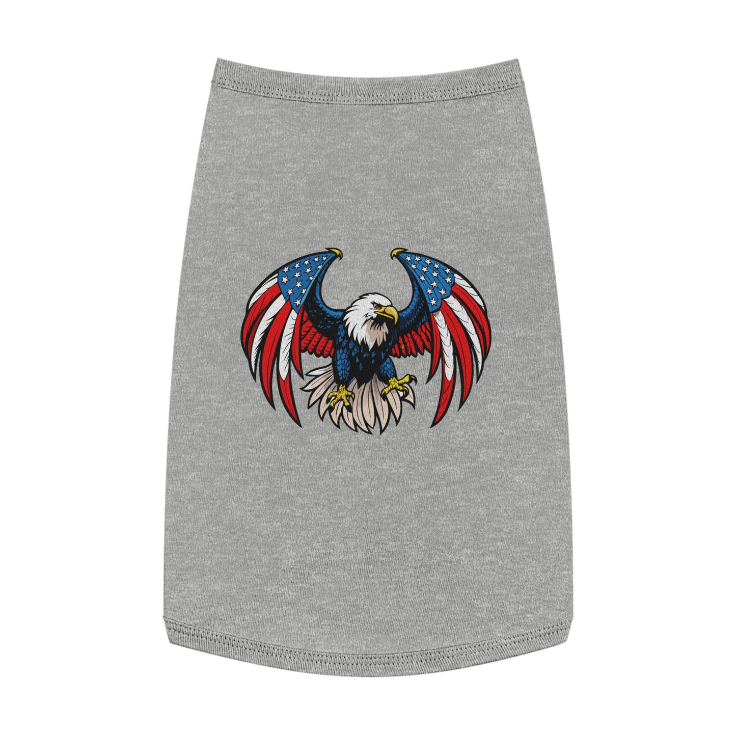 Princess Grace Patriotic Pet Tank Top USA Flag Eagle Design