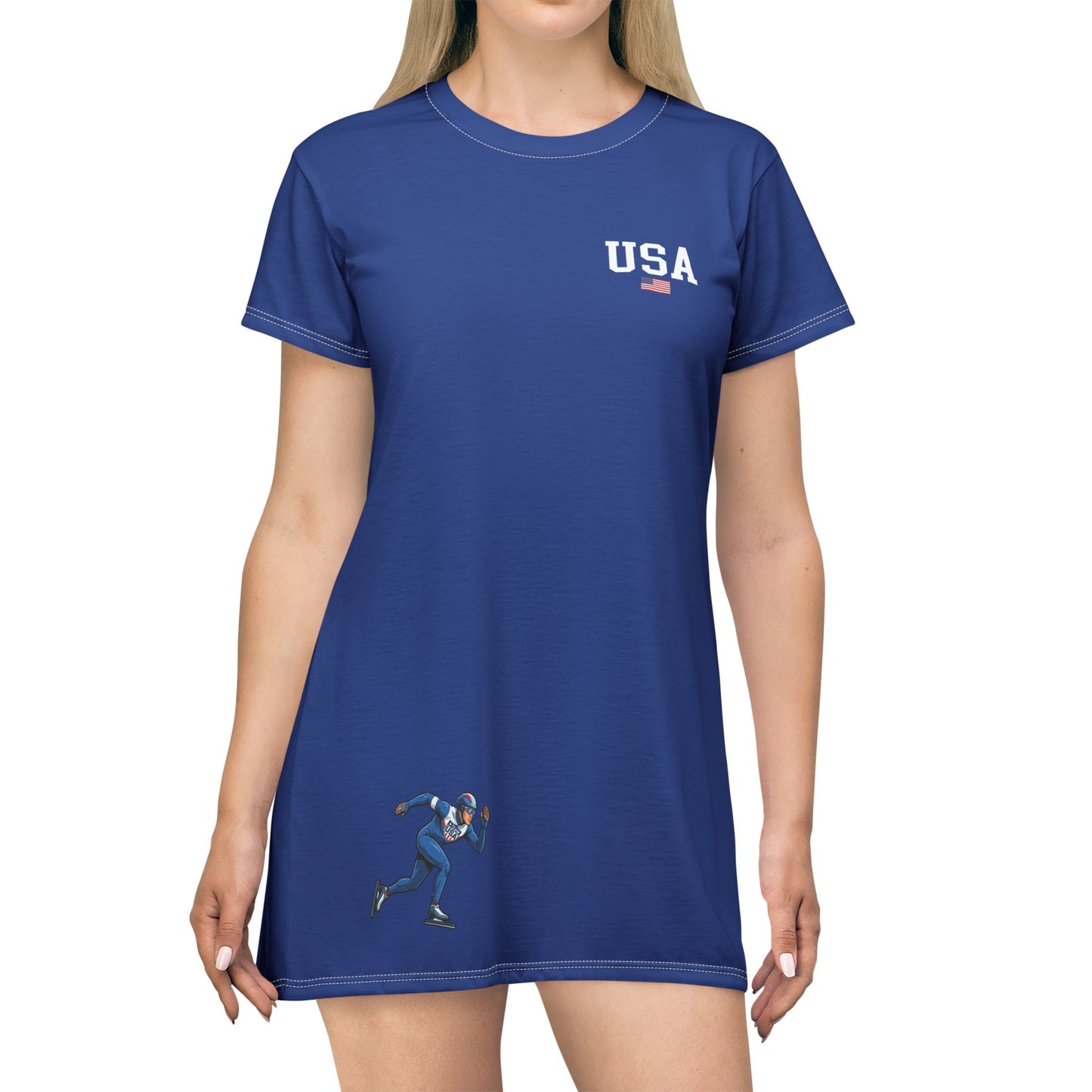 Princess Grace  TEAM USA  T-Shirt Dress