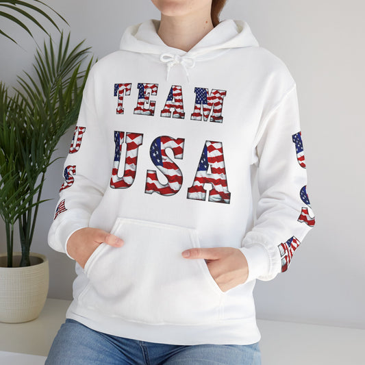 Princess Grace  TEAM USA  Unisex Heavy Blend Hooded Sweatshirt