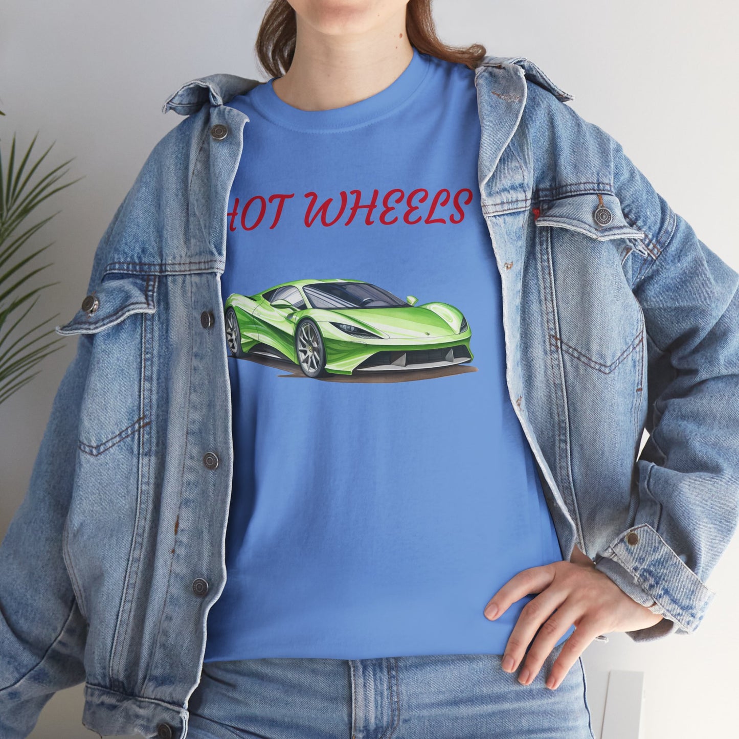 Princess Grace  Hot Wheels Unisex Heavy Cotton Tee Perfect for Car Enthusiasts